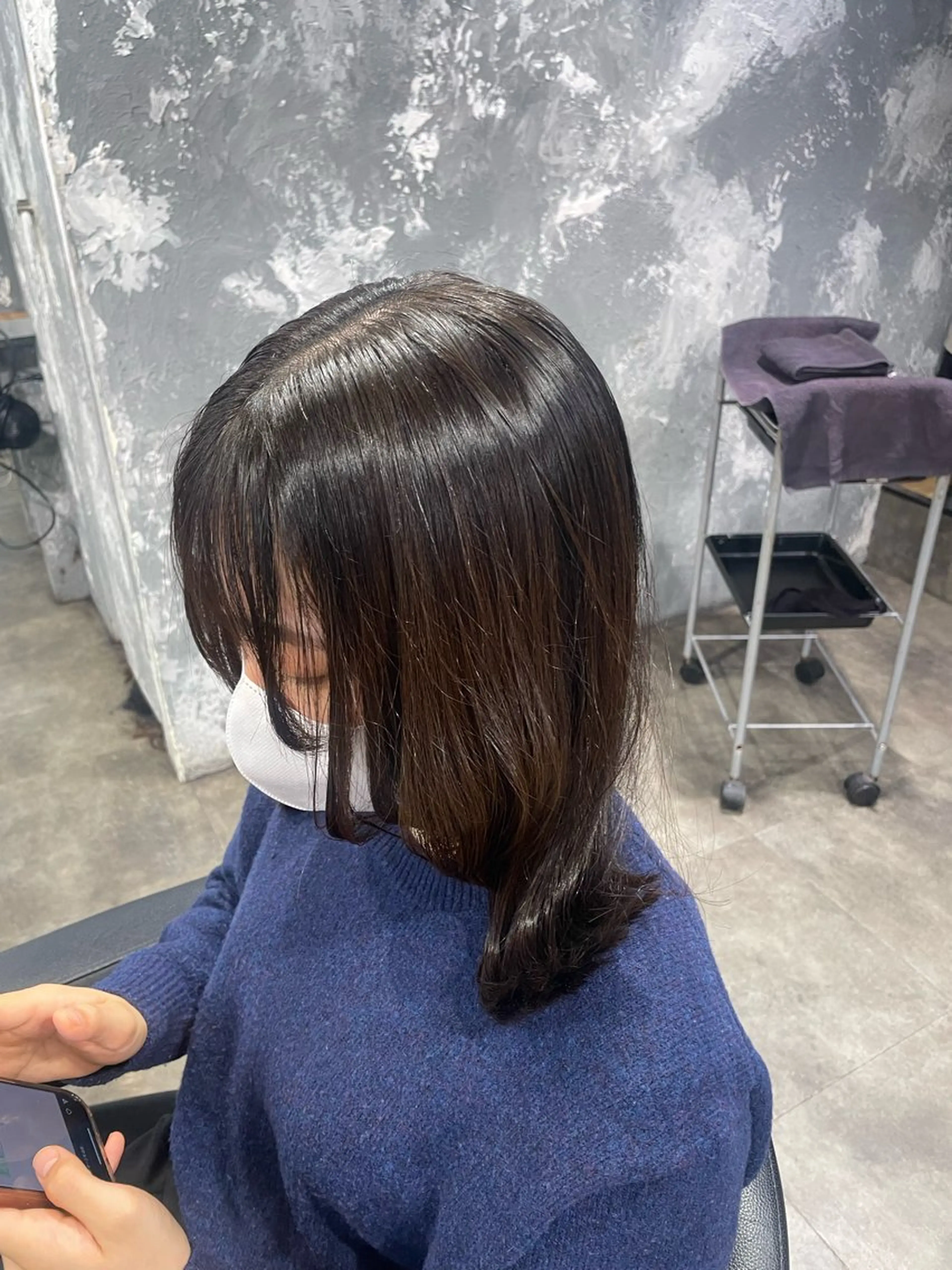 カラー 🤍ベージュ/透明感 韓国ヘア/まりん🤍のヘアスタイル