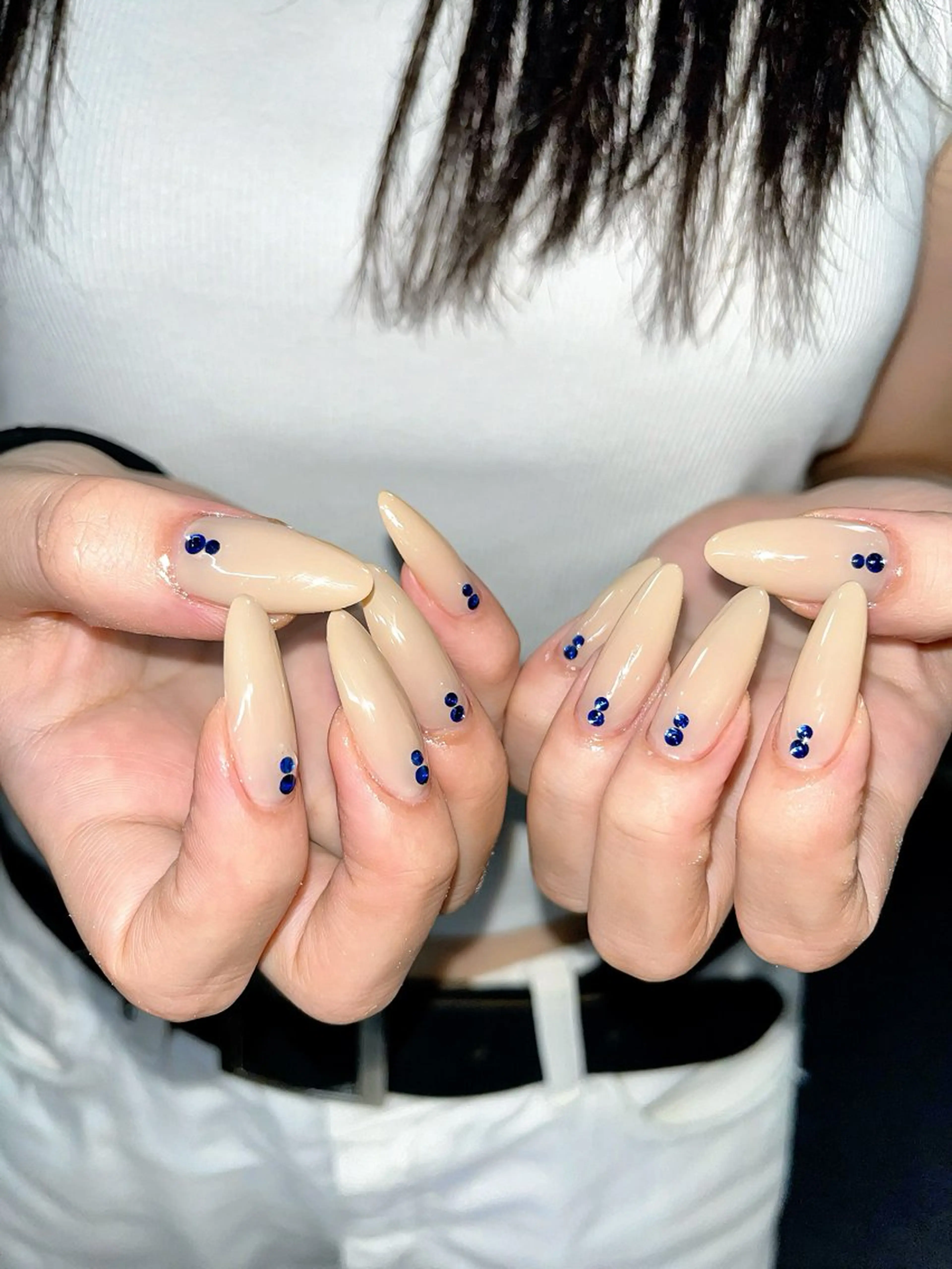 ネイル ワンカラーネイル シンプルネイル ネイルチップ ハンドネイル ハンドケア 🎀NAIL🎀 AI🪄︎︎◝✩のネイルデザイン