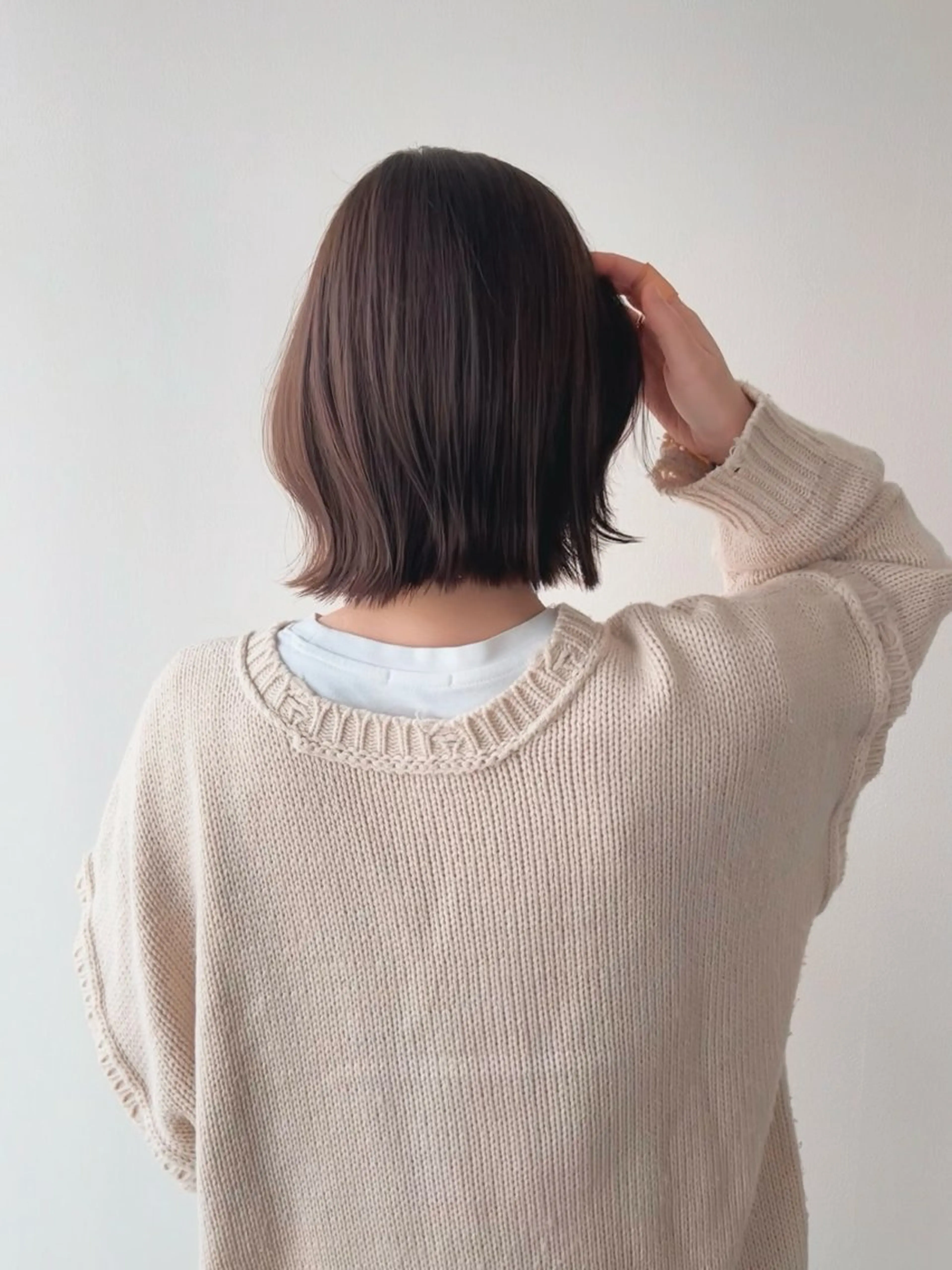 ミディアム カラー カット ヘアカラー Living所属・ヨシモトリョウ 髪質改善/美髪のヘアスタイル