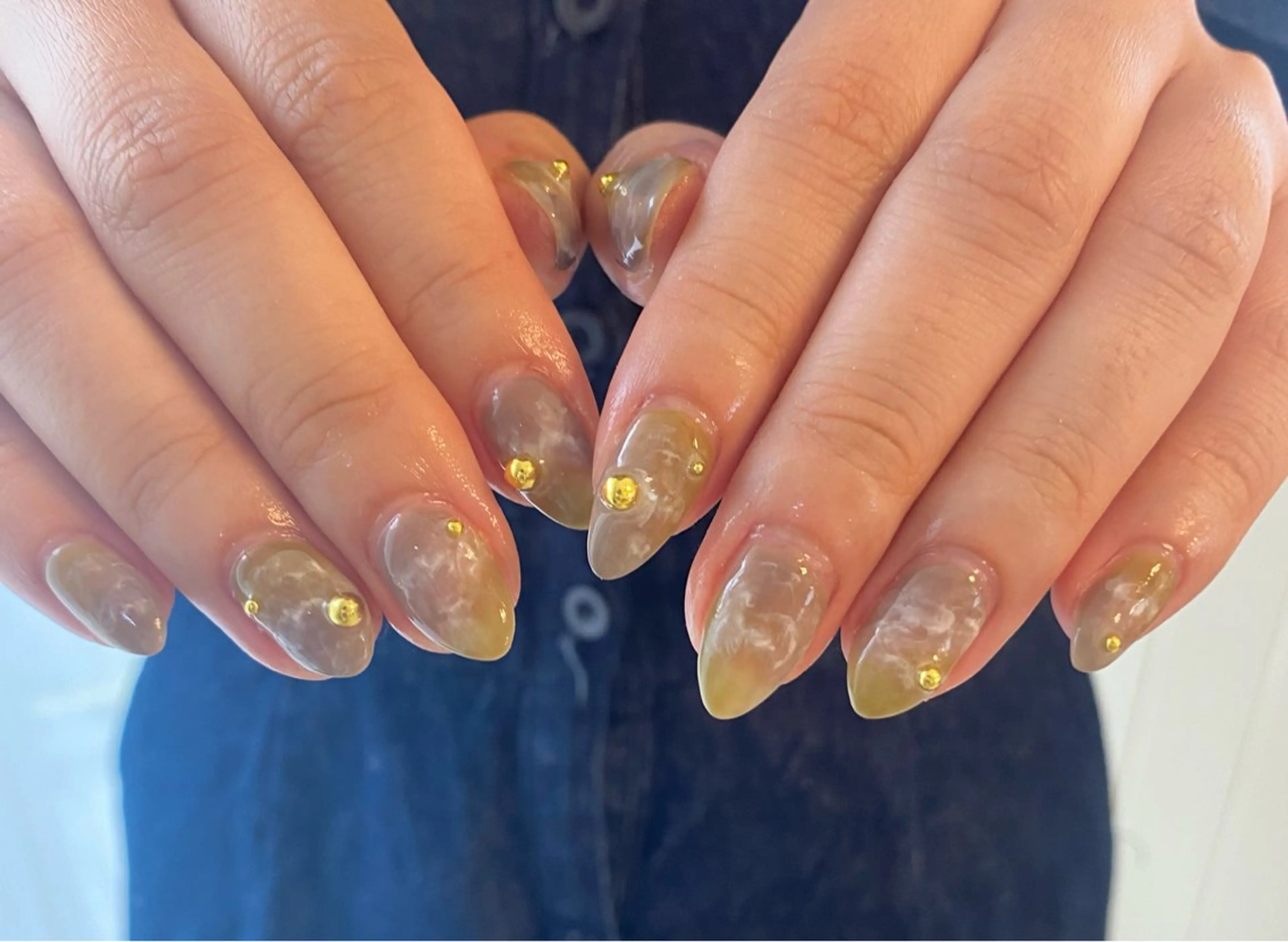 ネイル ニュアンスネイル filonnail komomoのネイルデザイン
