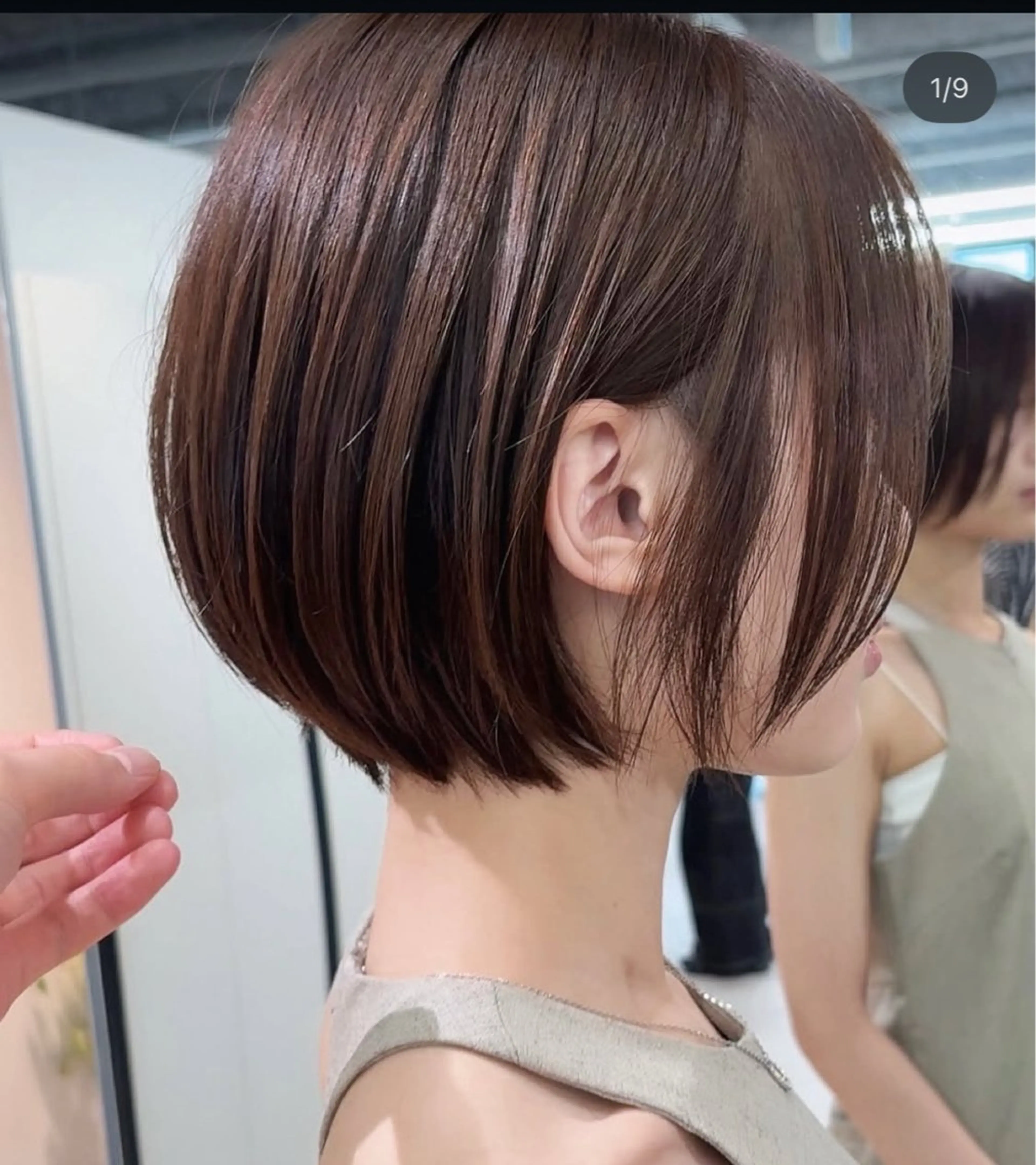 10月26日19:30~⭐️無害化ケア付き⭐️レディースショートボブカットモデル募集(別日お問い合わせ下さい)の写真