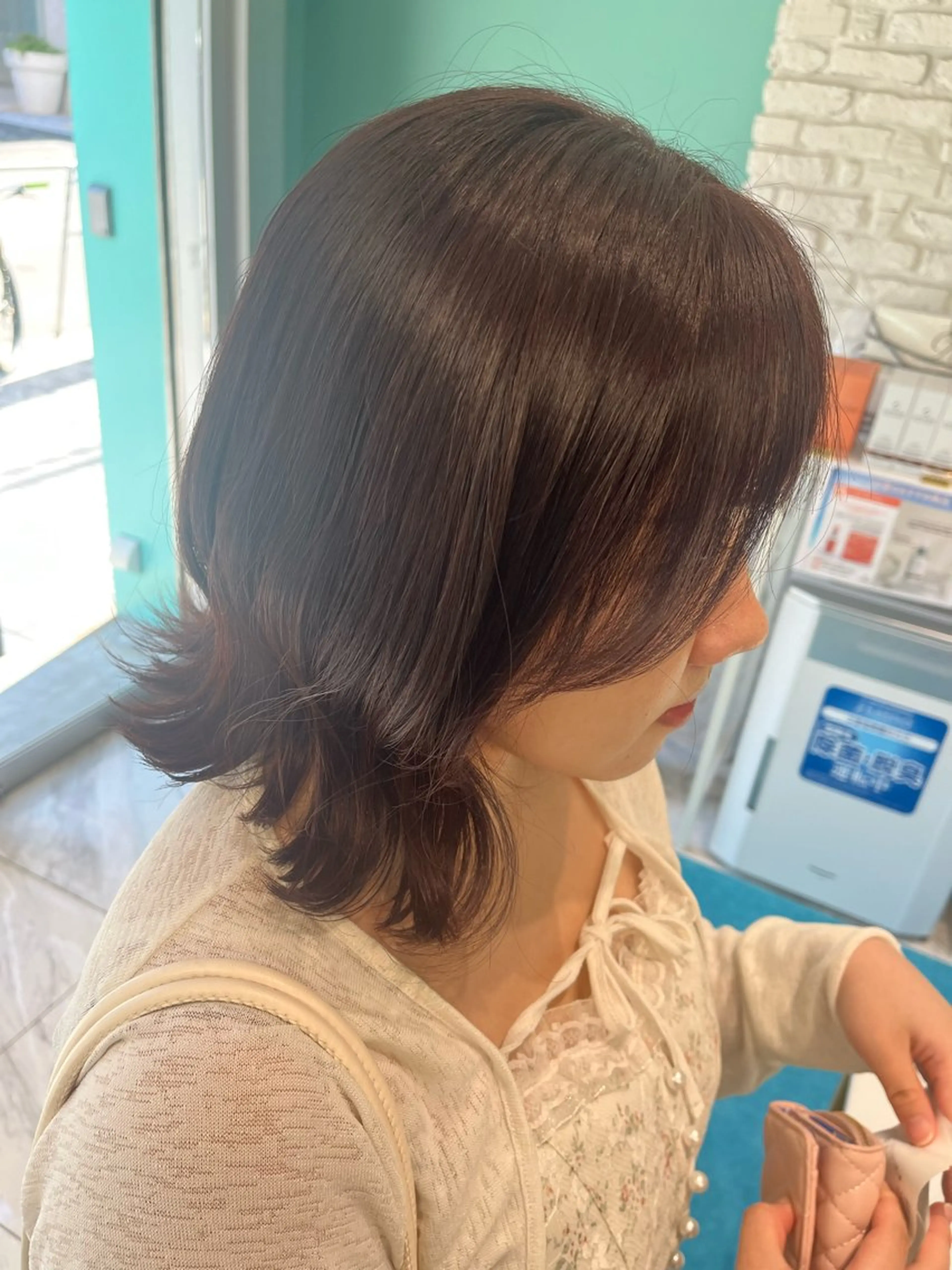 ミディアム Lee 堀江所属・Lee堀江 Yuuhaのヘアスタイル