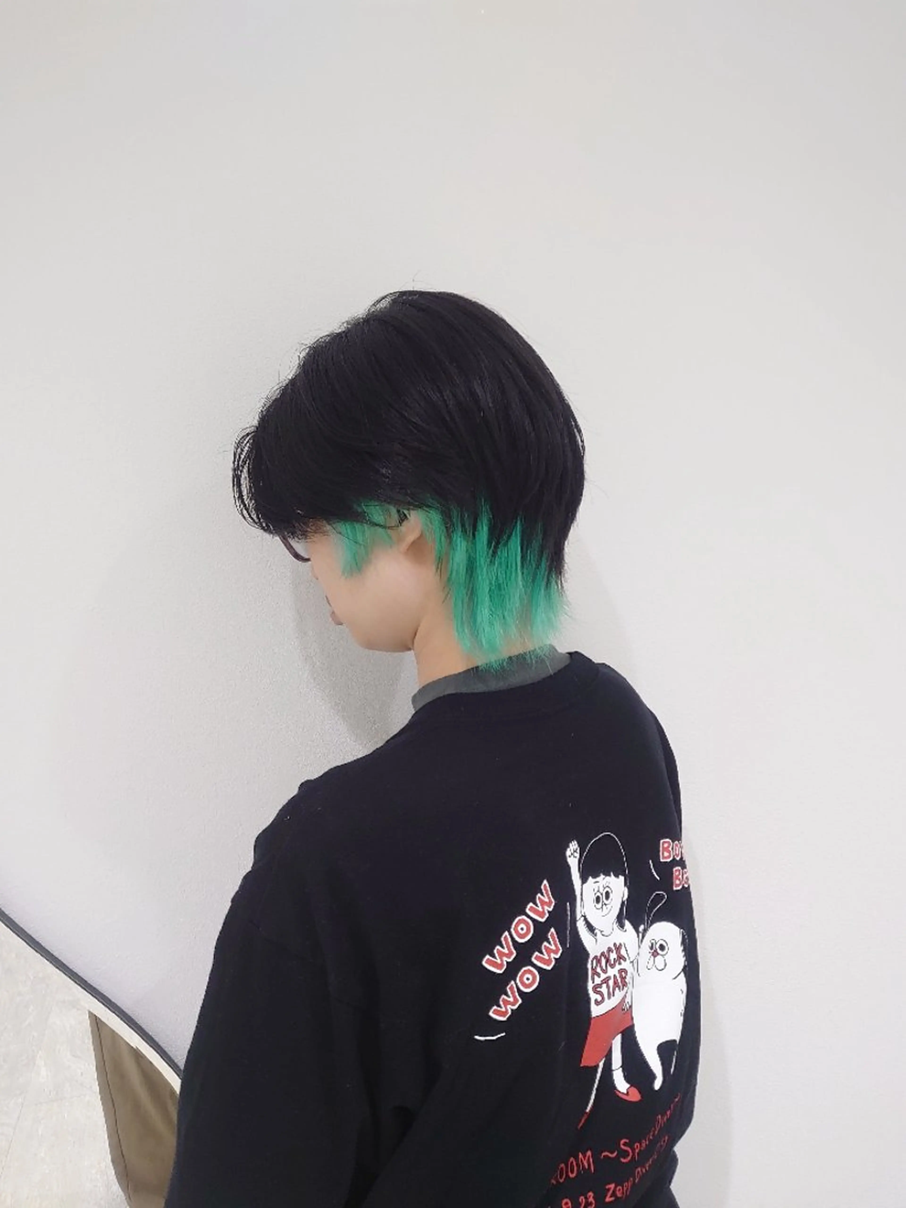 ミディアム カラー カット ヘアカラー E Komo hair所属・Wow❕E Komo hair 永井一輝のヘアスタイル