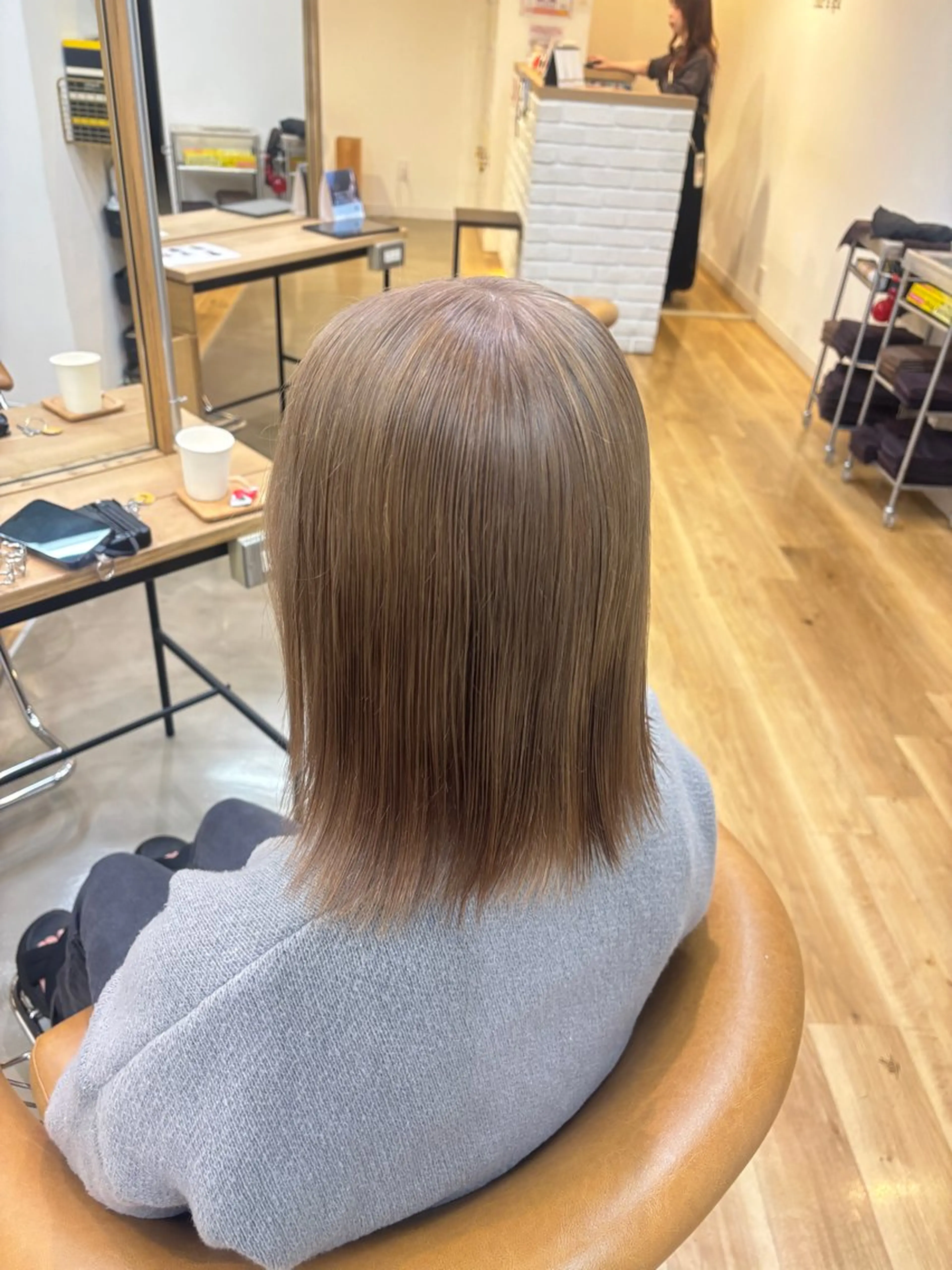 カラー ヘアカラー CINQ hair&spa所属・CINQ ゆりんのヘアスタイル