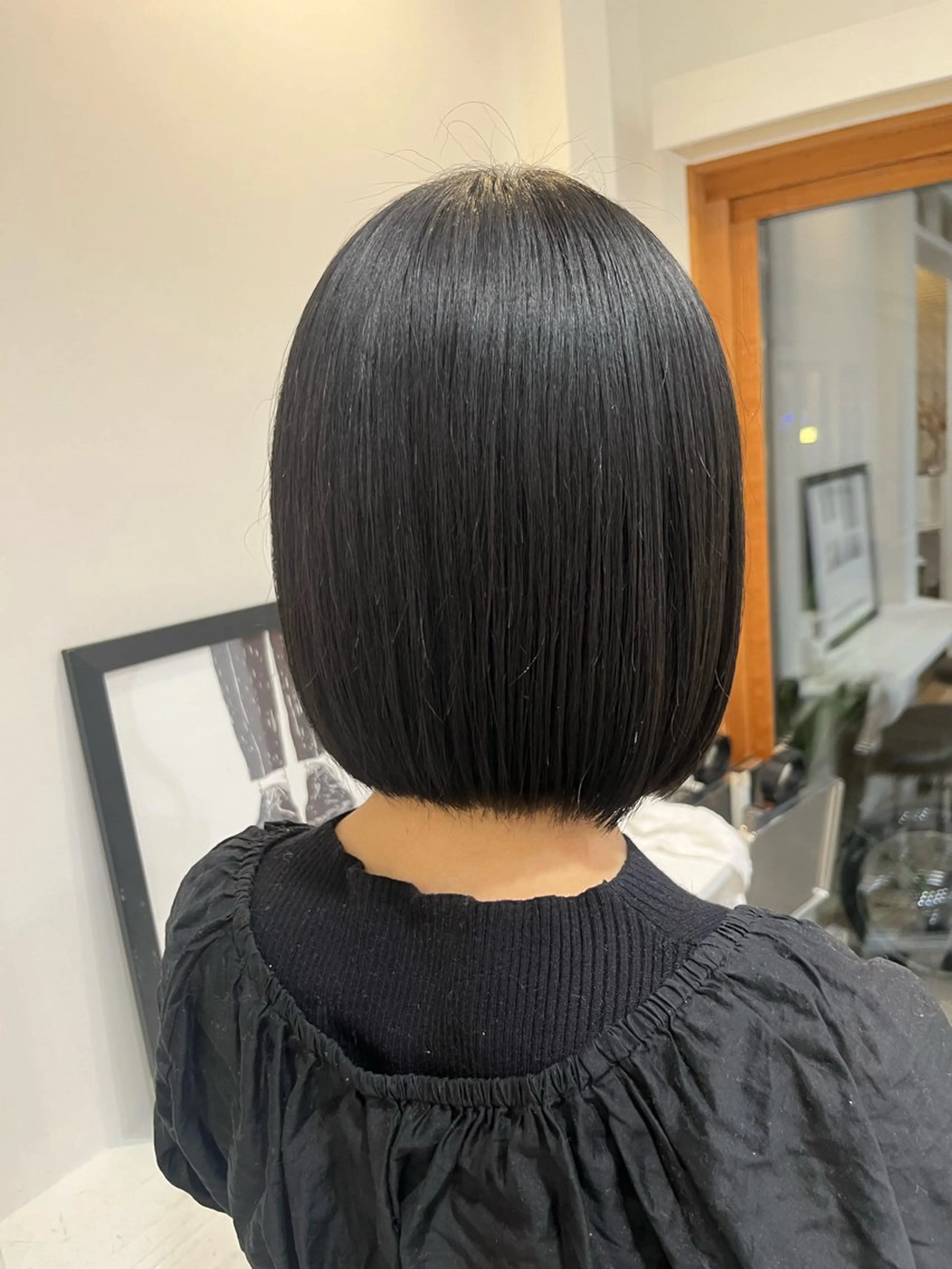 ショート ボブ カット 無料カットモデル‪✨ ✂️Nanami🌷のヘアスタイル