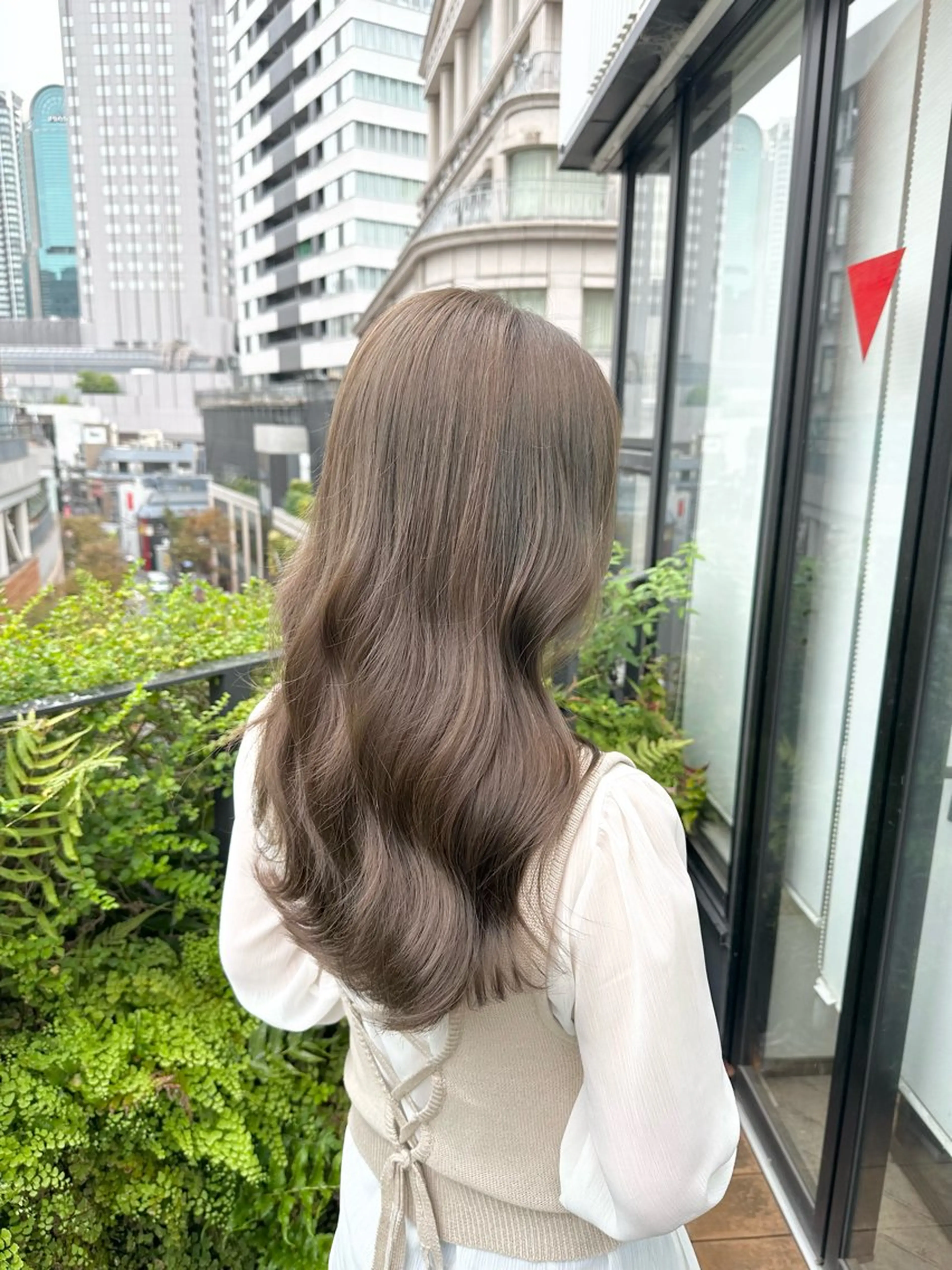 ロング カラー カット ヘアカラー トリートメント 梅田/茶屋町/ハイト ーン/kizunaのヘアスタイル