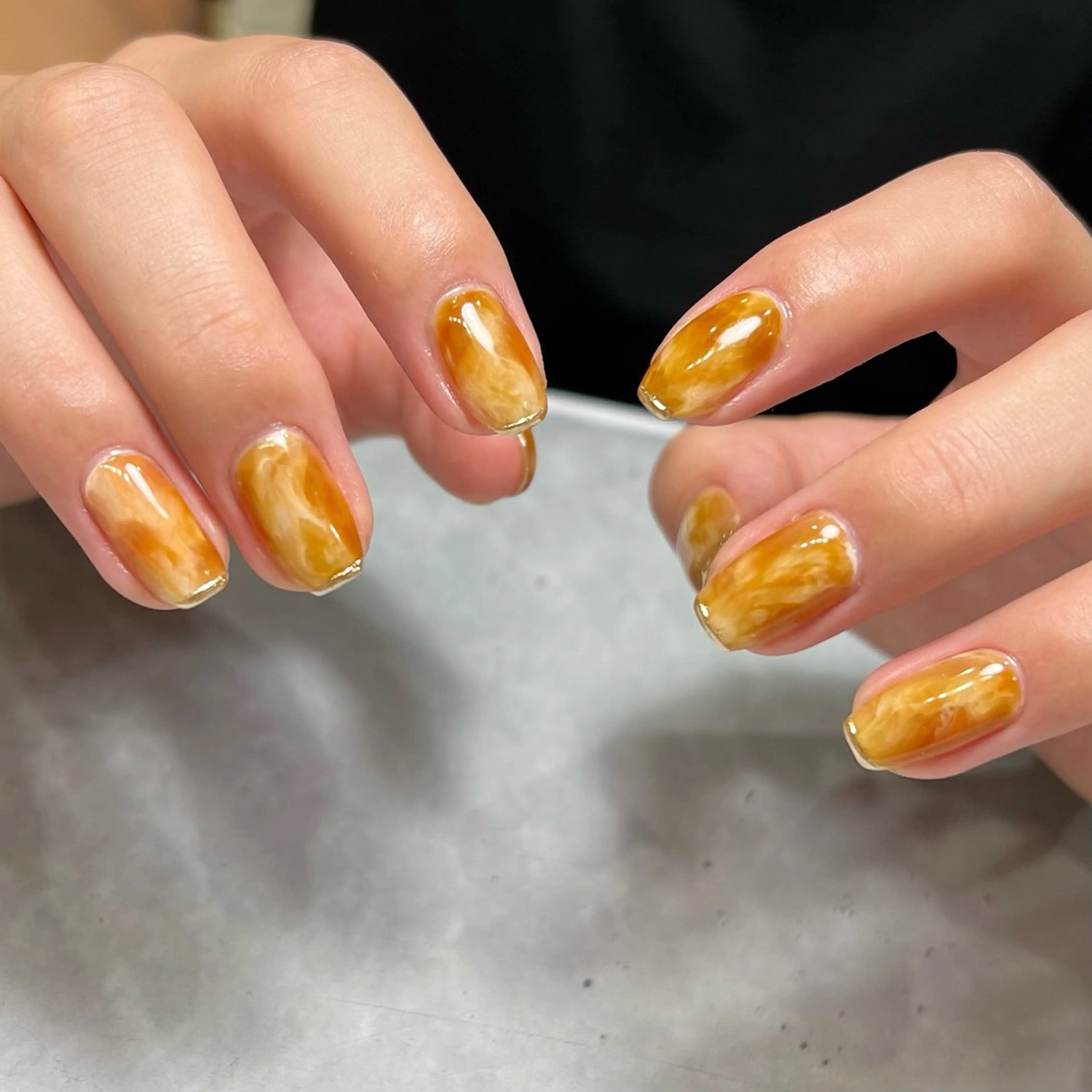 ネイル ジェルネイル パラジェル niau nail.所属・niau nail mgmのネイルデザイン