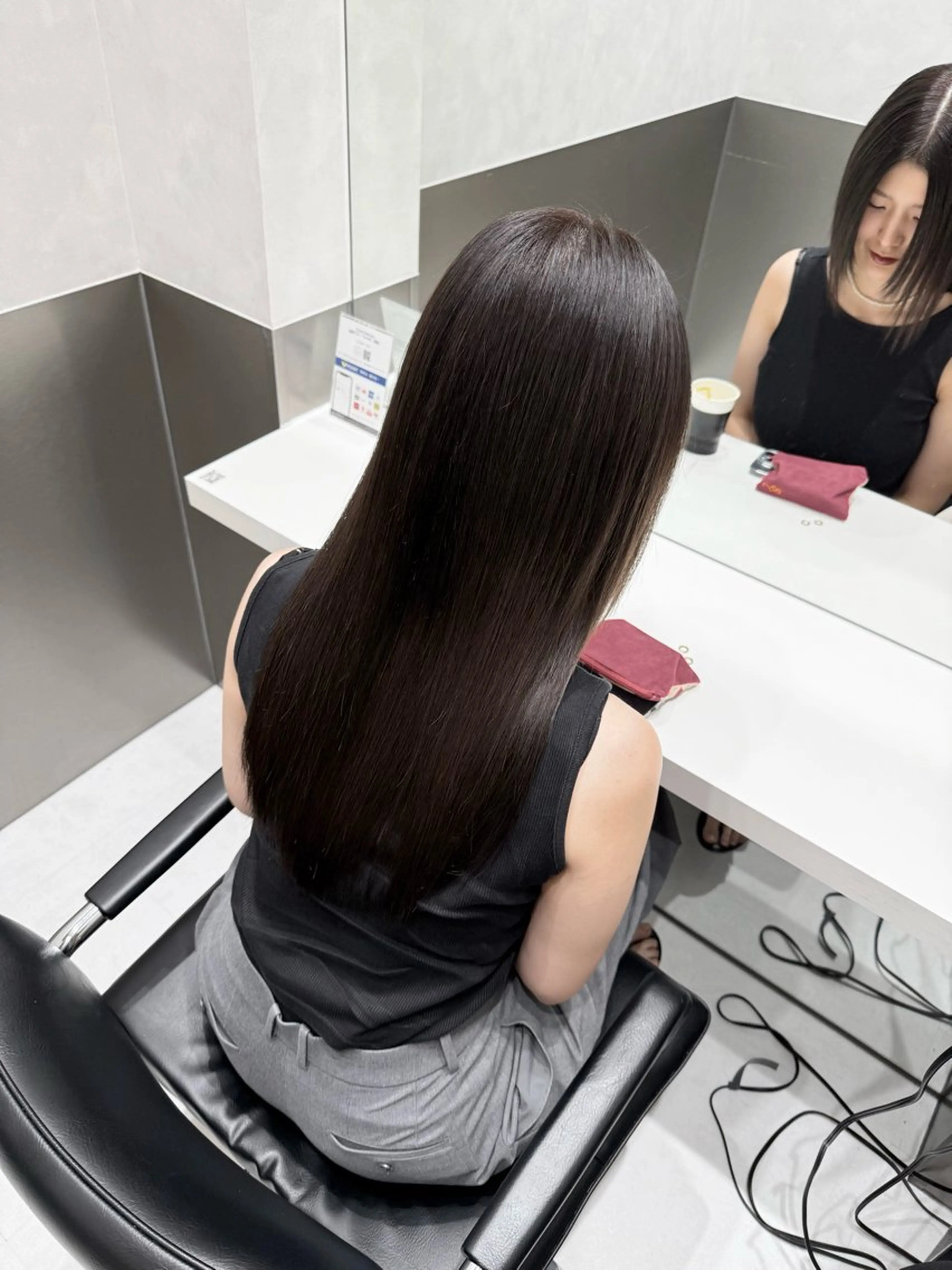 ロング トリートメント 髪質改善/縮毛矯正 あお🫧のヘアスタイル