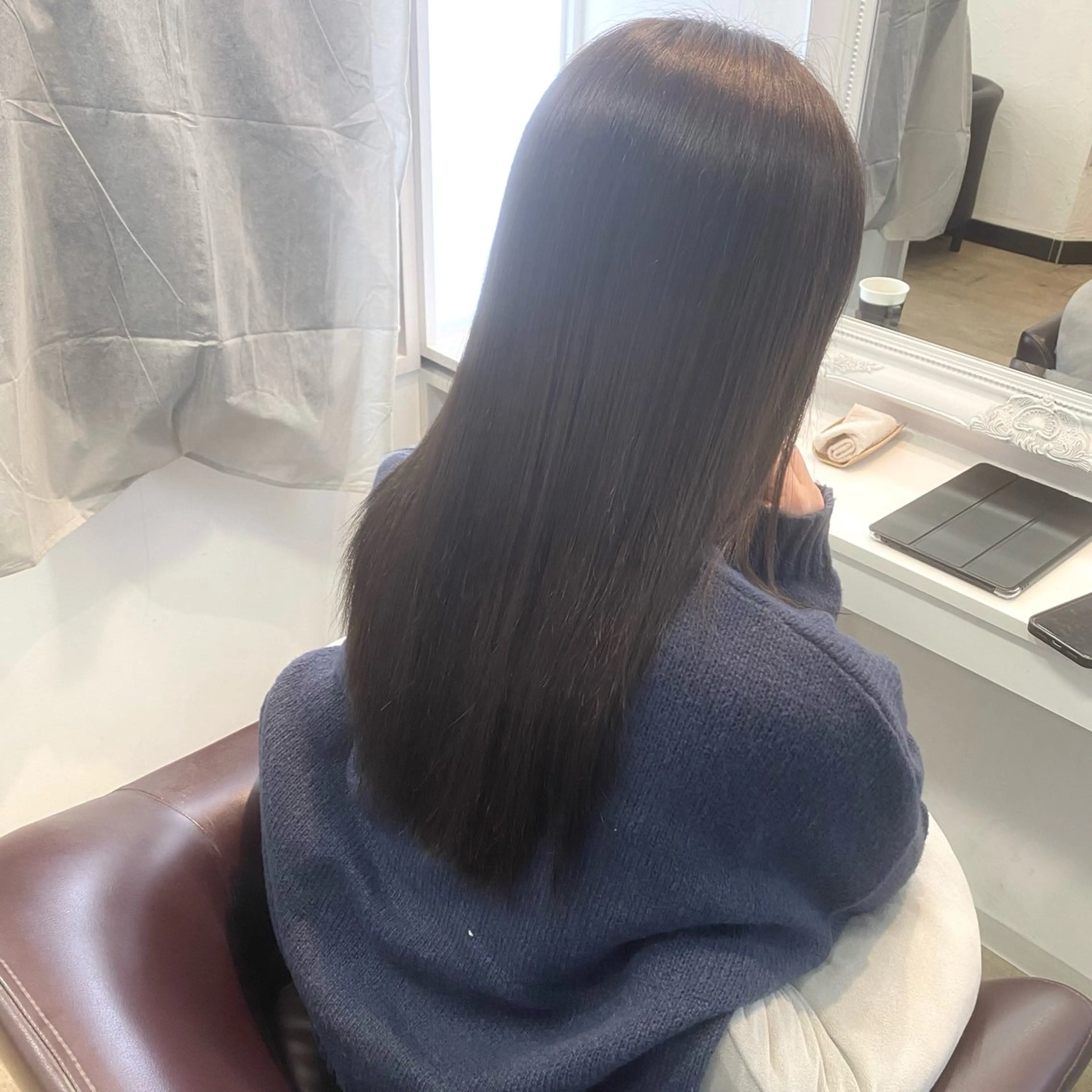 ロング カラー ベージュカラー 透明感カラー ヘアカラー 山口 沙織 /大森🪞🎀のヘアスタイル