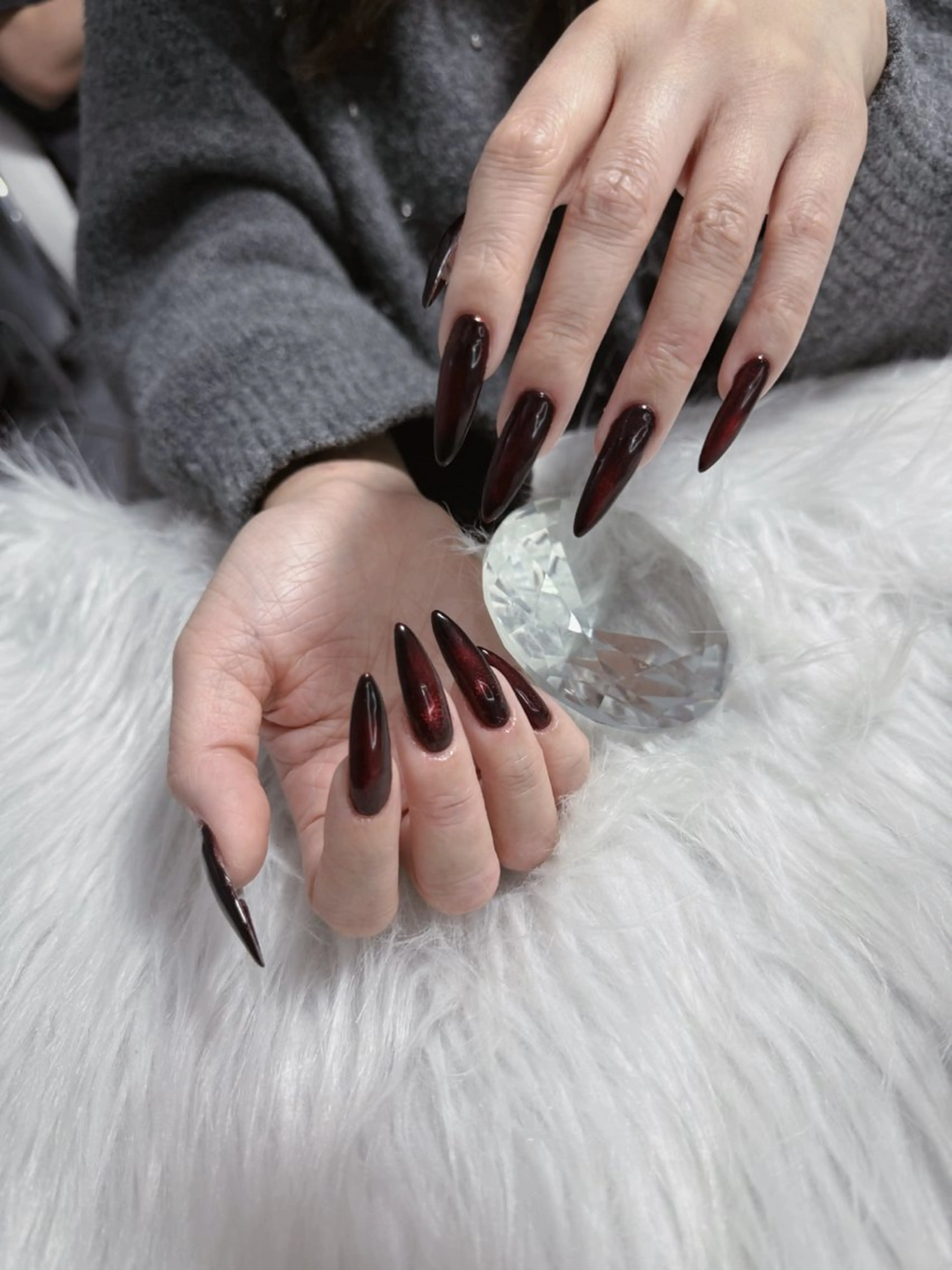 ネイル アートネイル ジェルネイル グラデーション キラキラネイル ニュアンスネイル ハンドネイル Kitty Nailのネイルデザイン