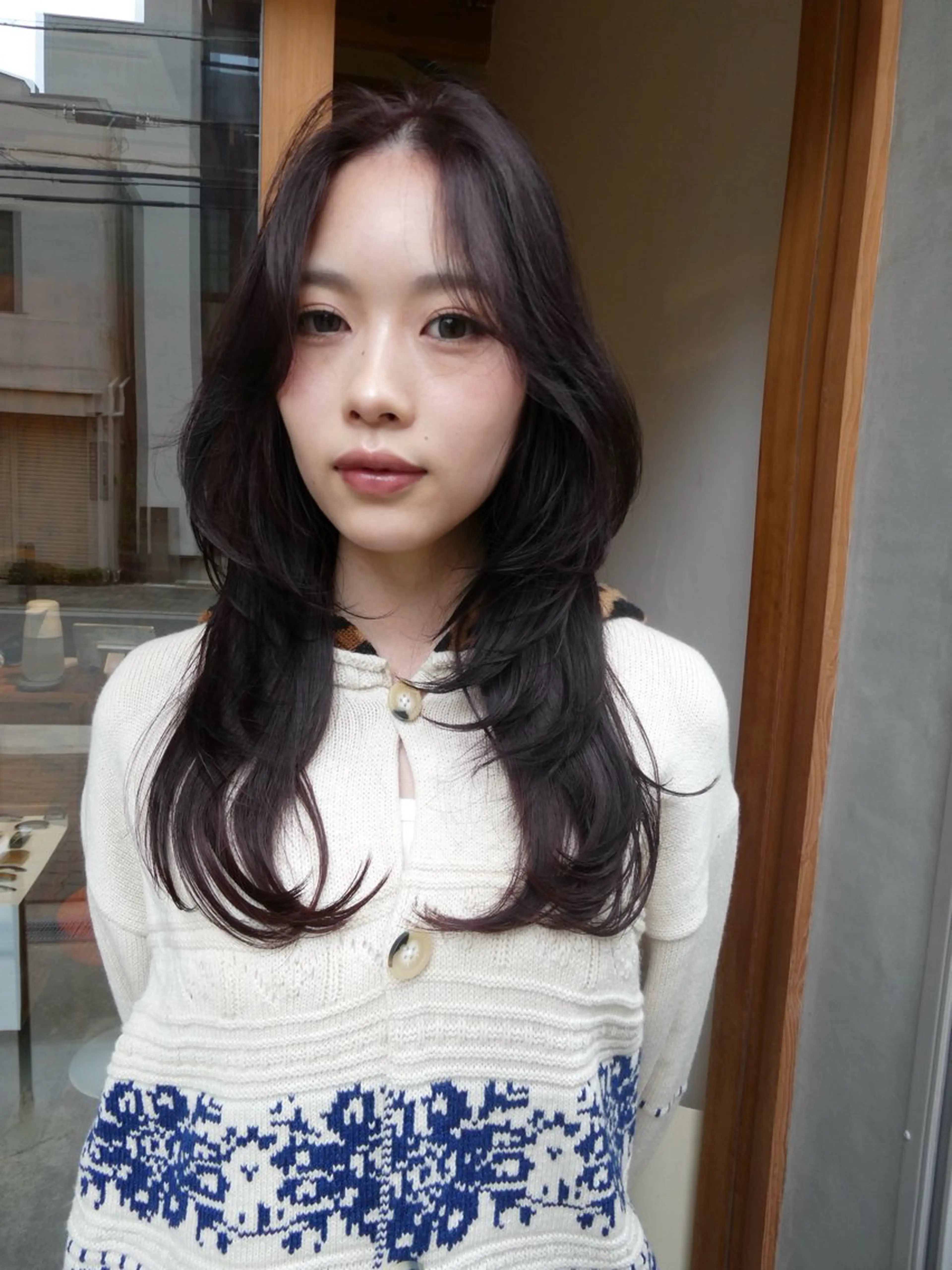 ロング カラー カット ヘアカラー land所属・透明感カラー/レイヤ ー🌙Honokaのヘアスタイル