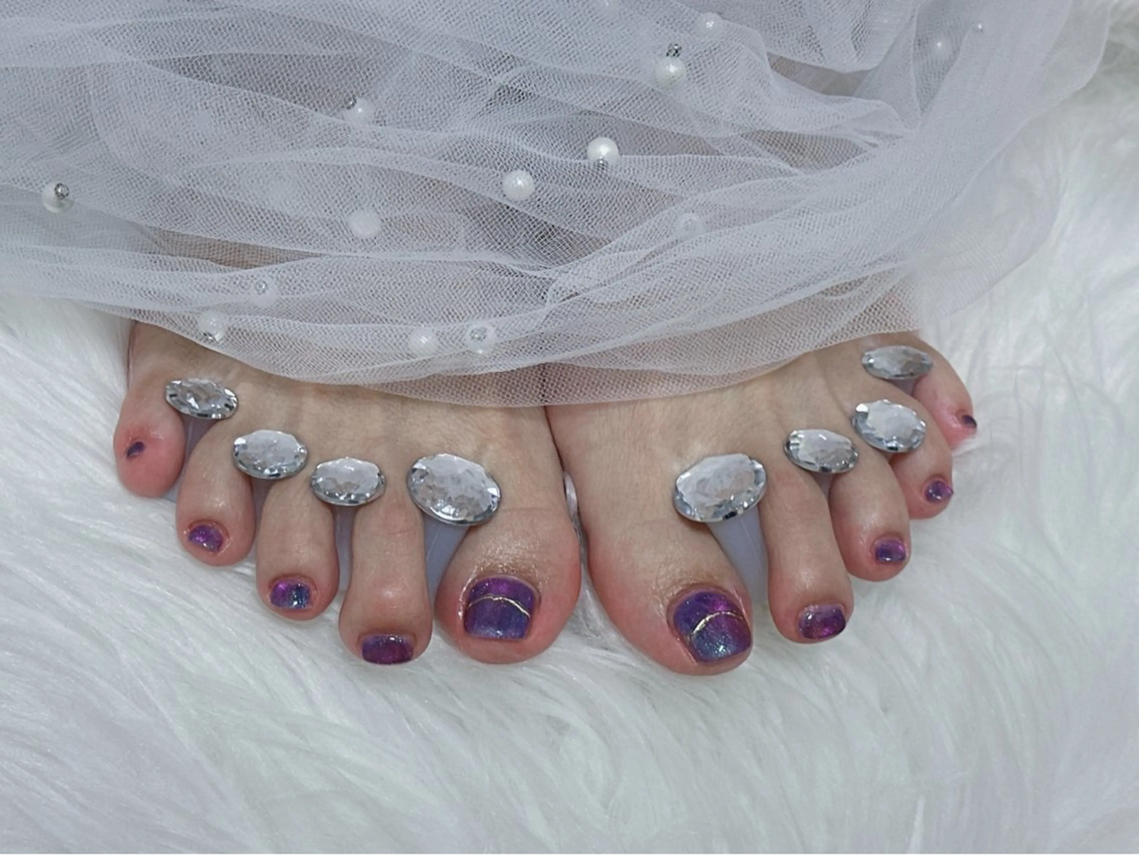 ネイル 【Eclat ｴｸﾗ】nail＆beauty所属・Eclat〔ｴｸﾗ〕 MOEKA𝜗𝜚*のネイルデザイン