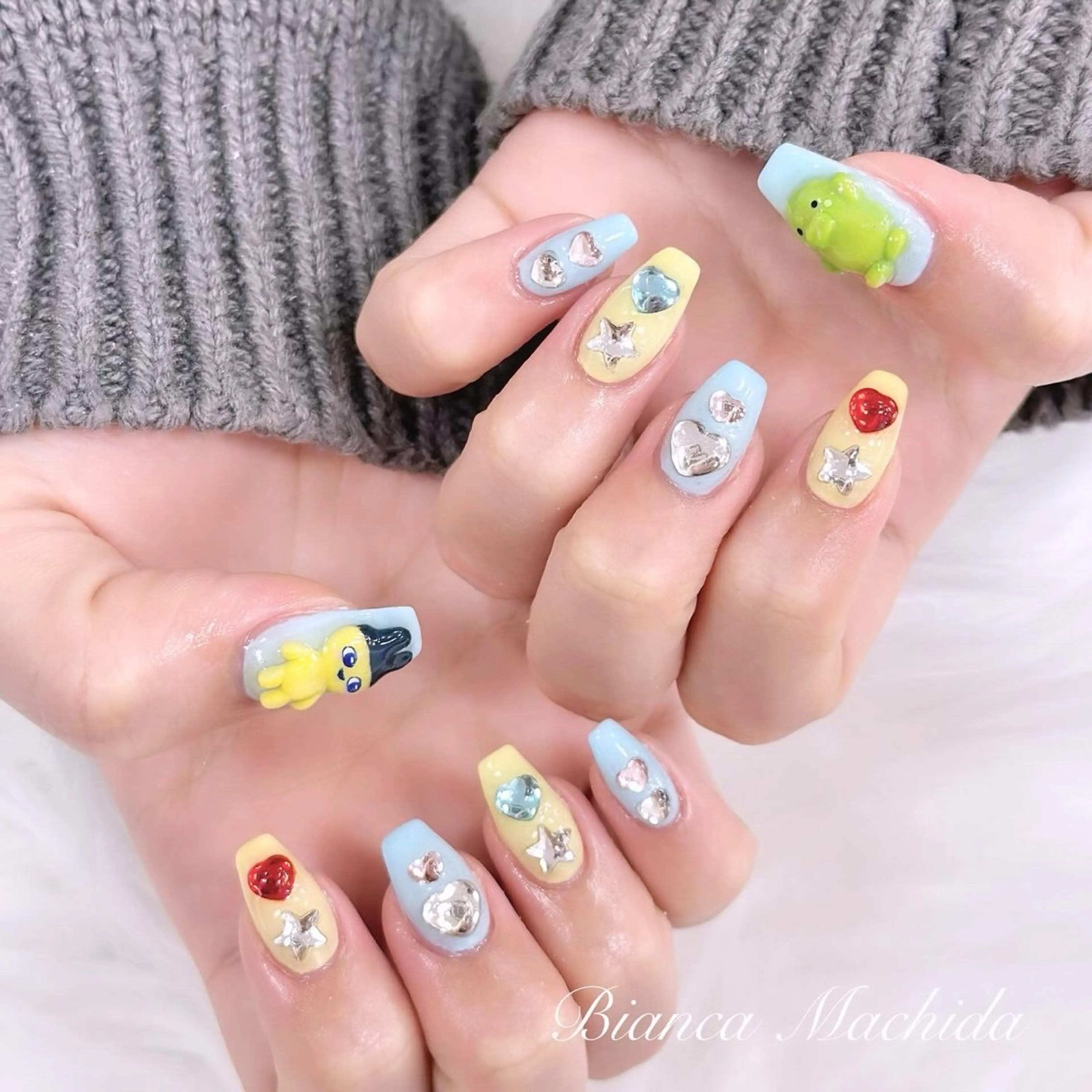 ネイル ハンドネイル Bianca👼🏻 OIKAWAのネイルデザイン