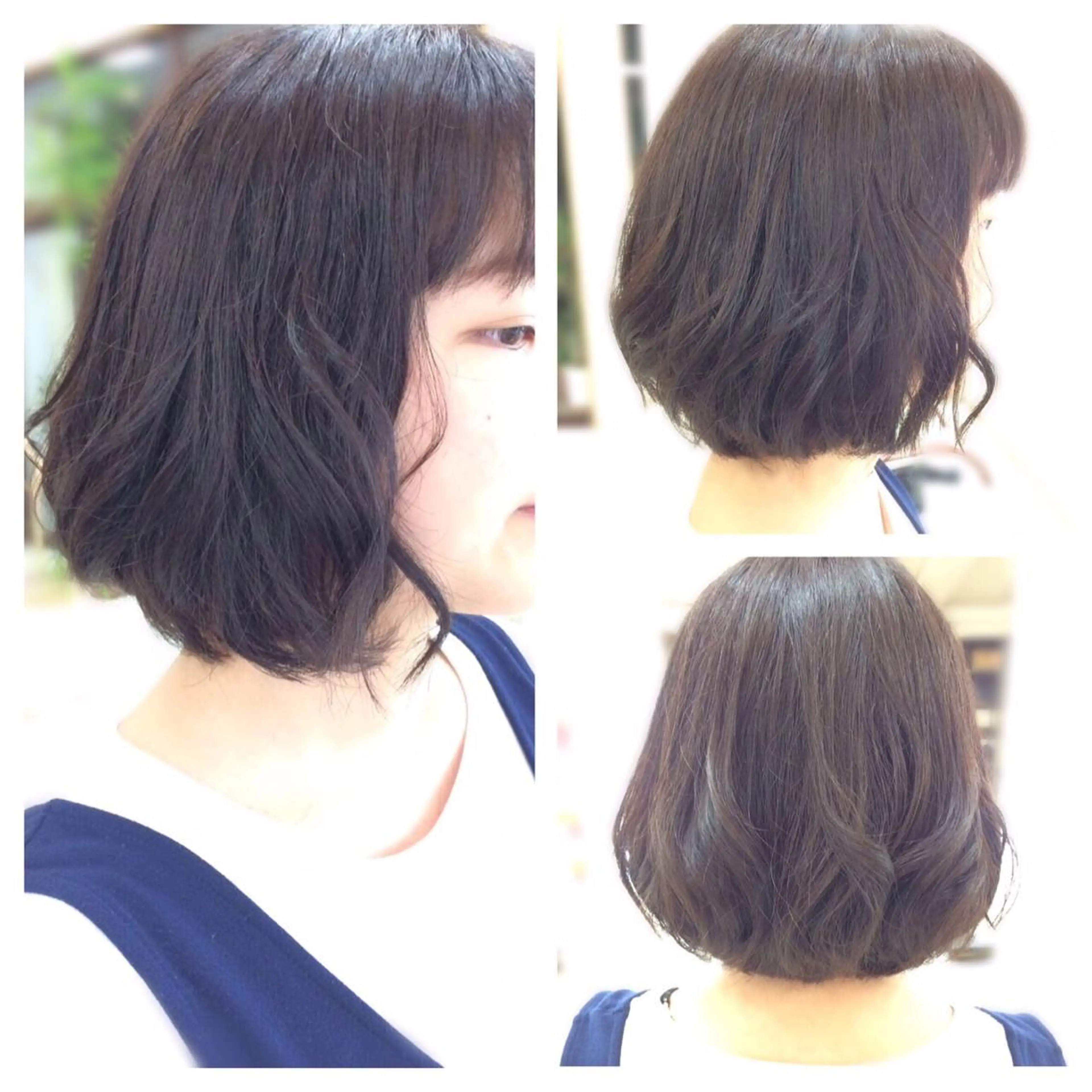 ショート ボブ いけだ ゆうのヘアスタイル