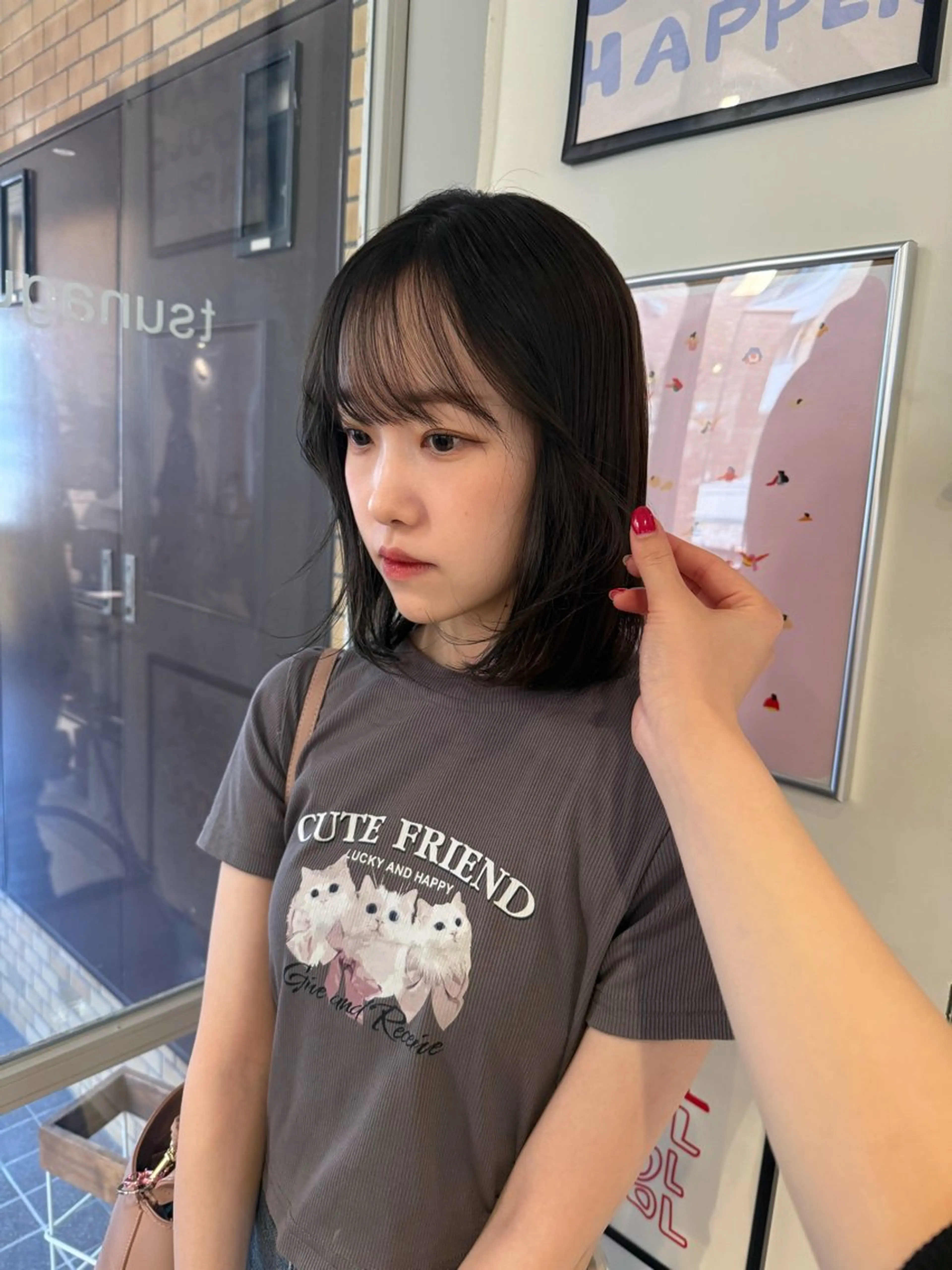 ミディアム ヘアカラー yuzu / tsunaguのヘアスタイル