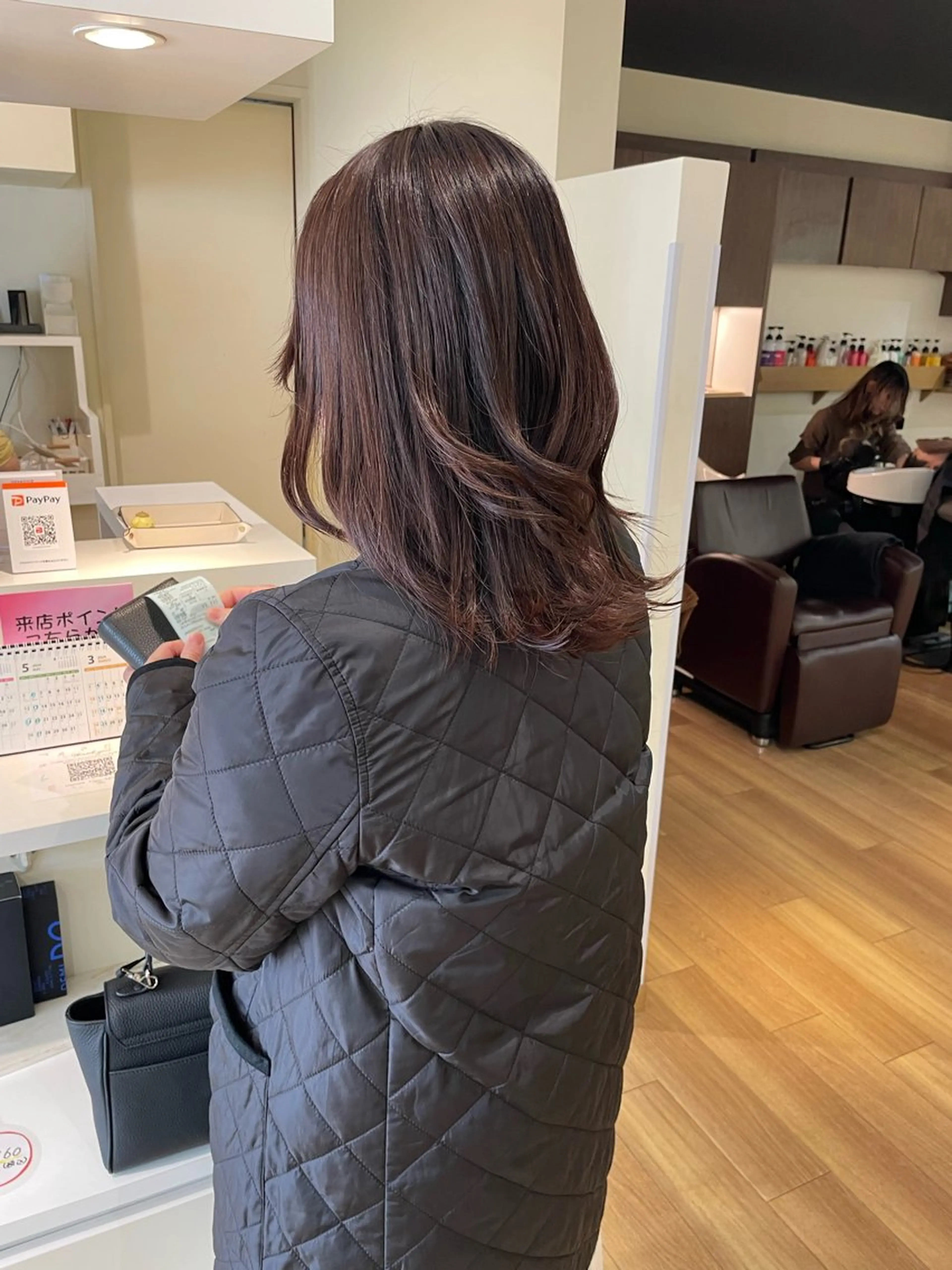 ミディアム カラー カット ヘアカラー トリートメント 韓国レイヤー🎀/ 顔周り特化🎀/豊田のヘアスタイル