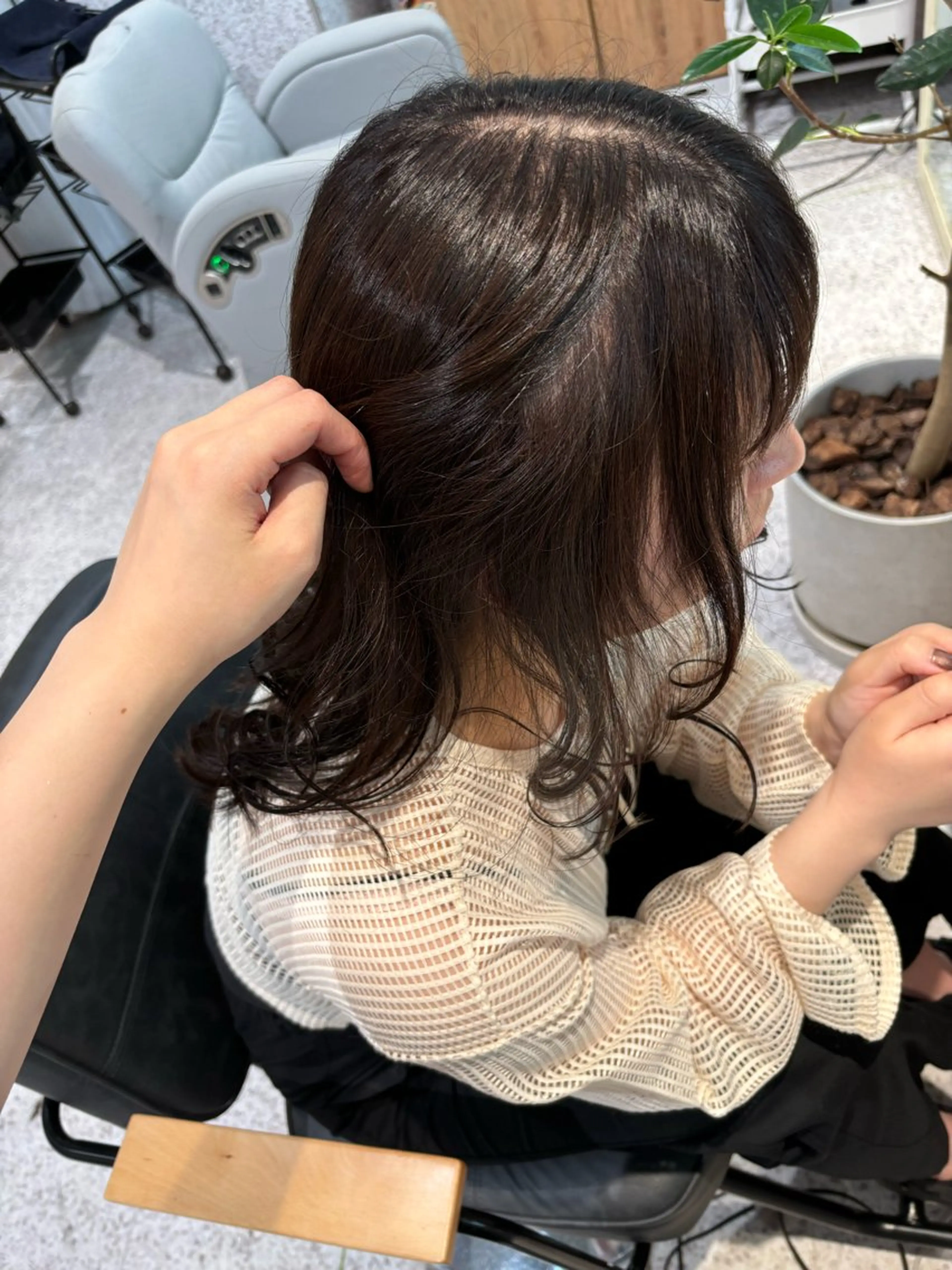 ロング カラー ダブルカラー イヤリングカラー ハイライトカラー ハイトーンカラー インナーカラー 暖色カラー/ パリジェンヌ💟みくのヘアスタイル
