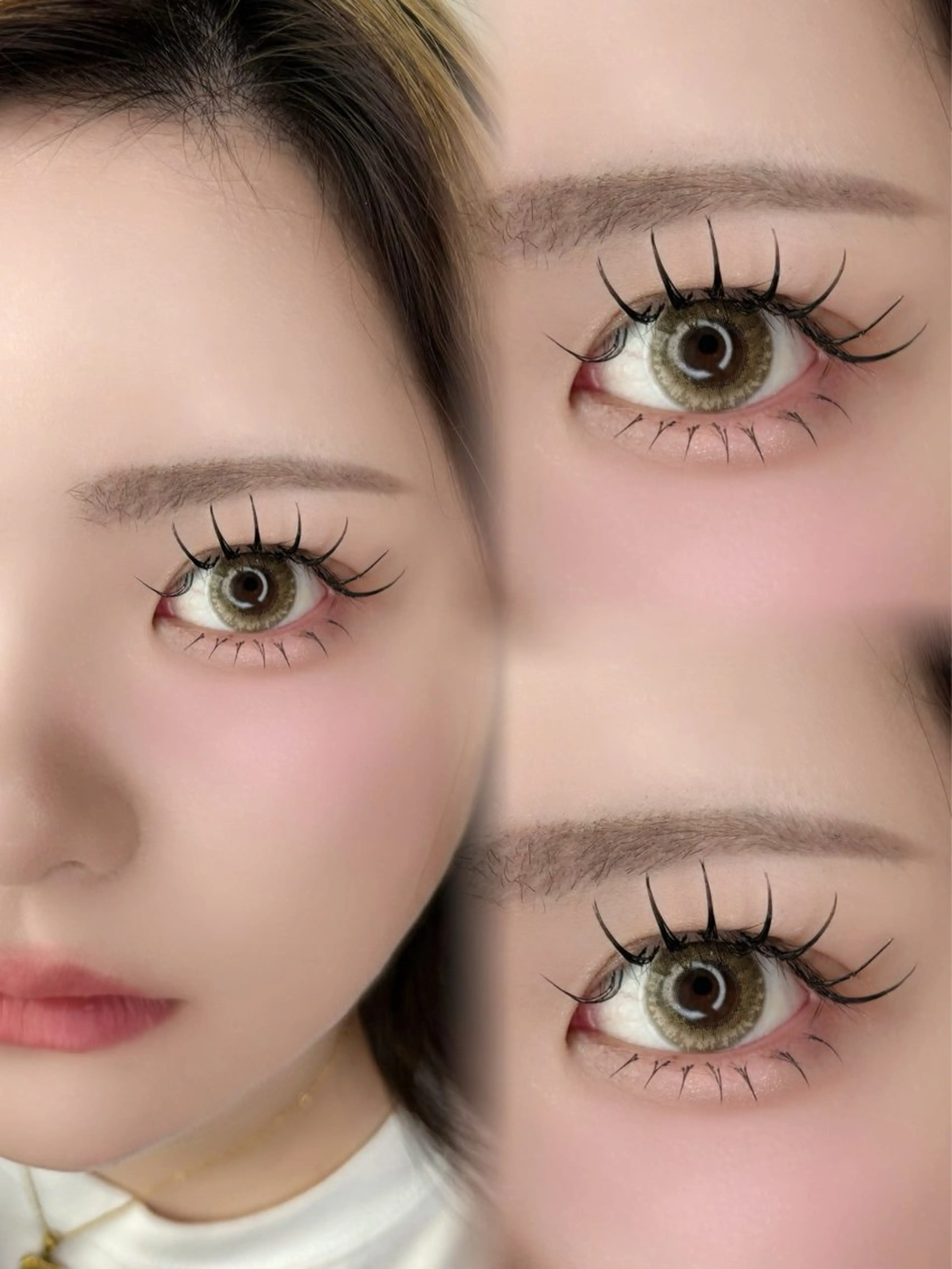 マツエク・マツパ バインドロック Dカール 下まつげエクステ マツエク KKS Beauty 心斎橋2号店のマツエク・マツパデザイン