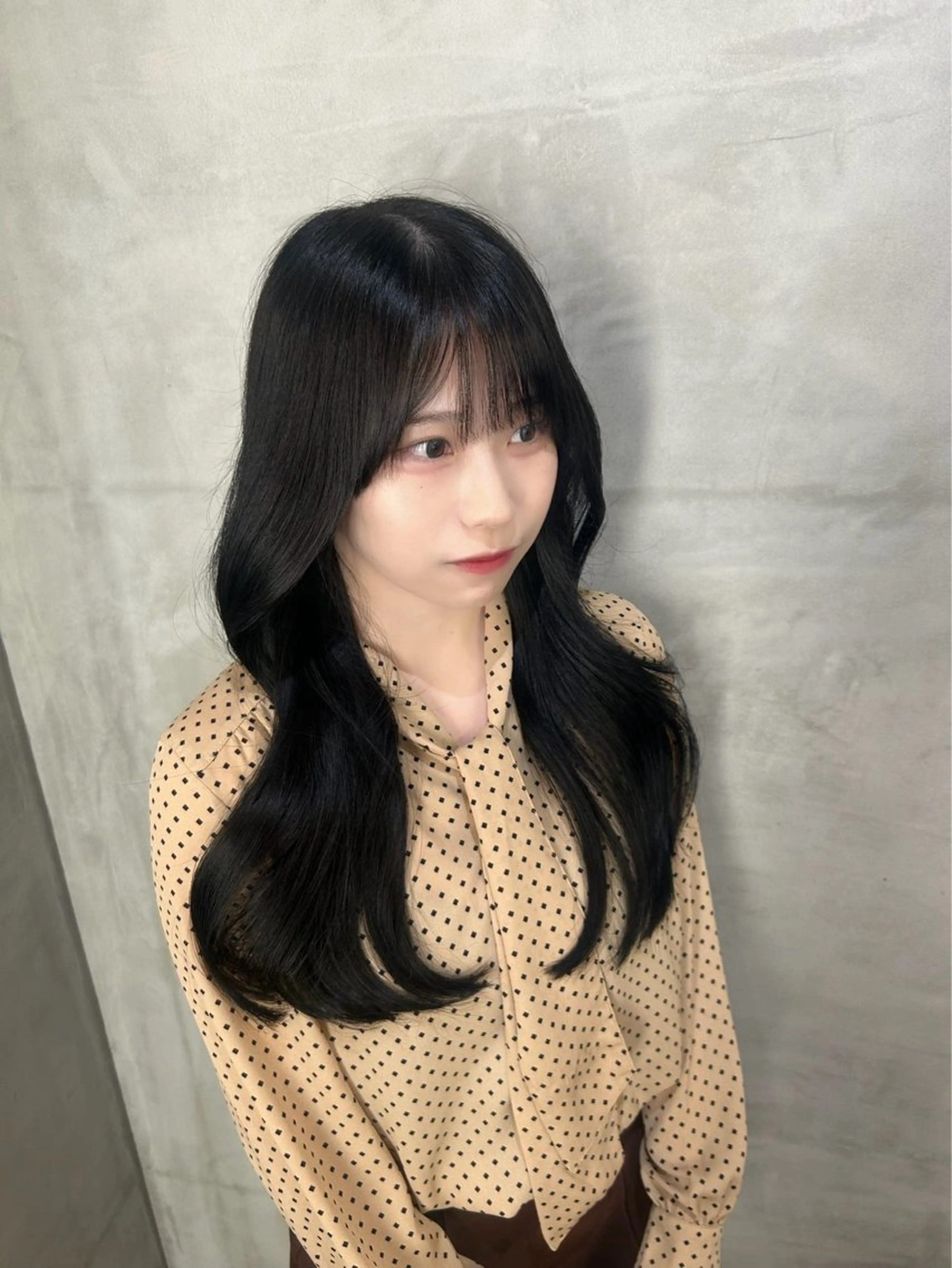 🧚🏻(よりケアをしっかりされたい方に✨)カット＋ケアカラー＋内部補修TOKIOトリートメントの写真