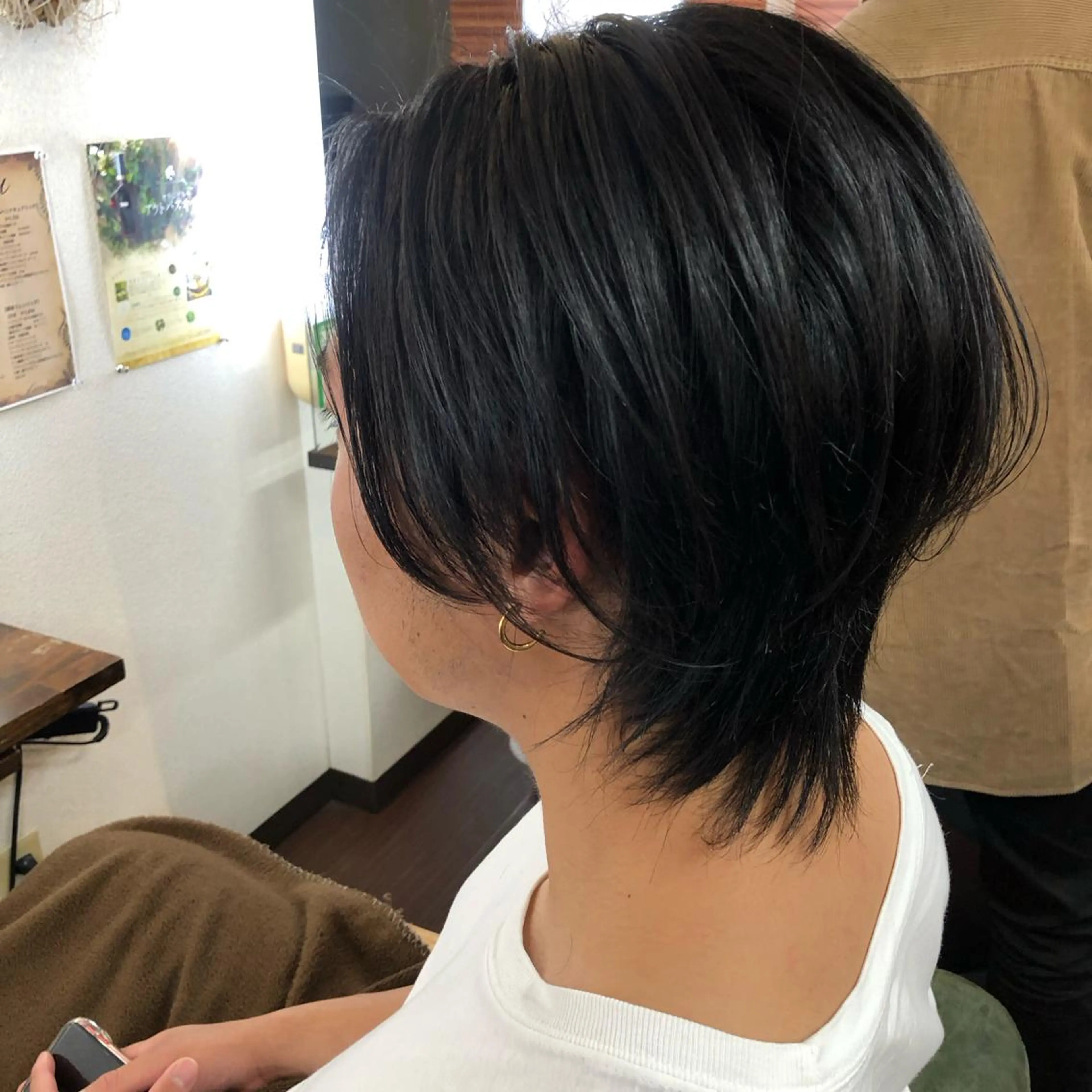 ショート ウルフカット カット Log(ログ)所属・Log 坂牛匠のヘアスタイル