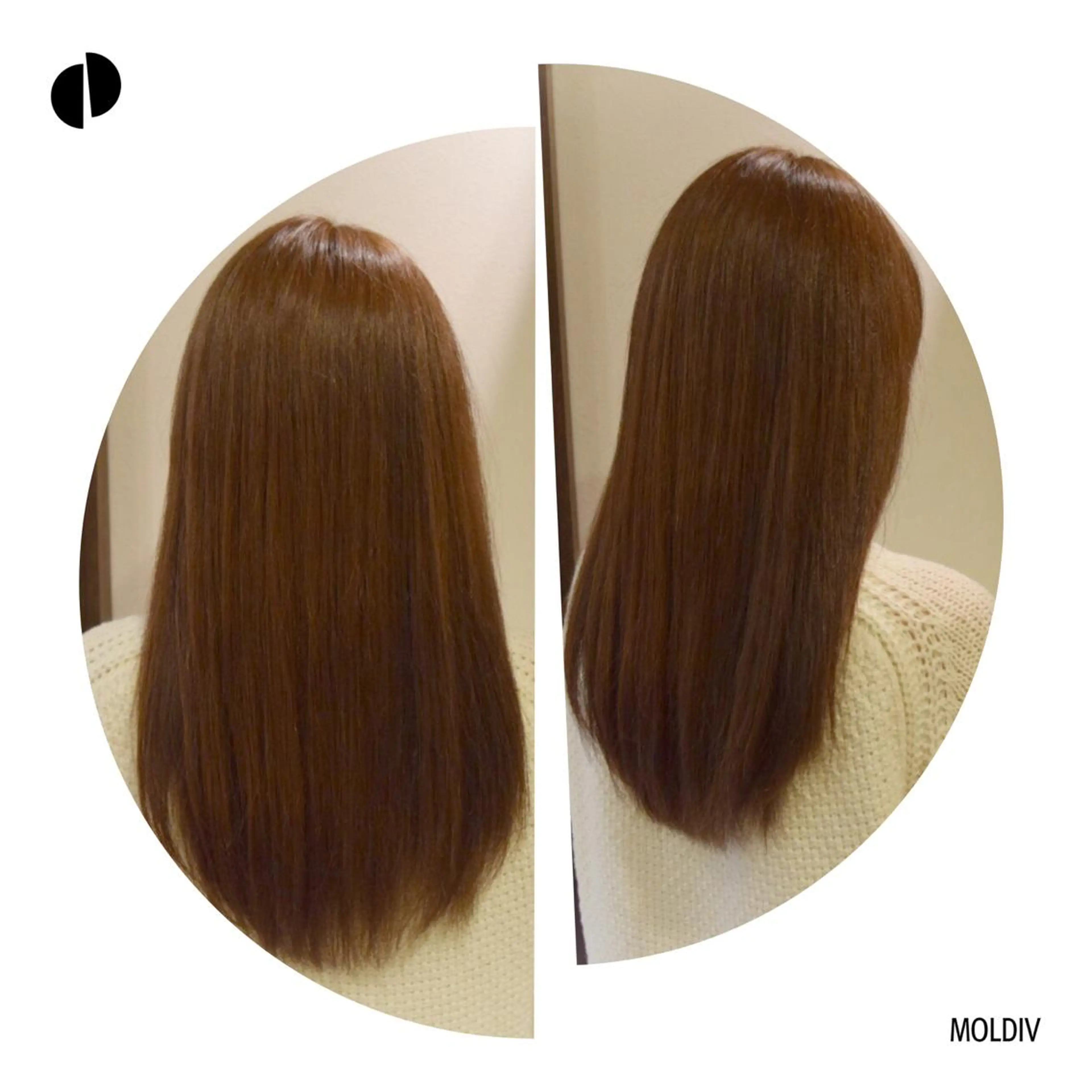 セミロング ロング カラー ブラウンカラー バイオレットカラー バイオレットブラウン ✨縮毛矯正✨髪質改善 ナカシマ ユミのヘアスタイル