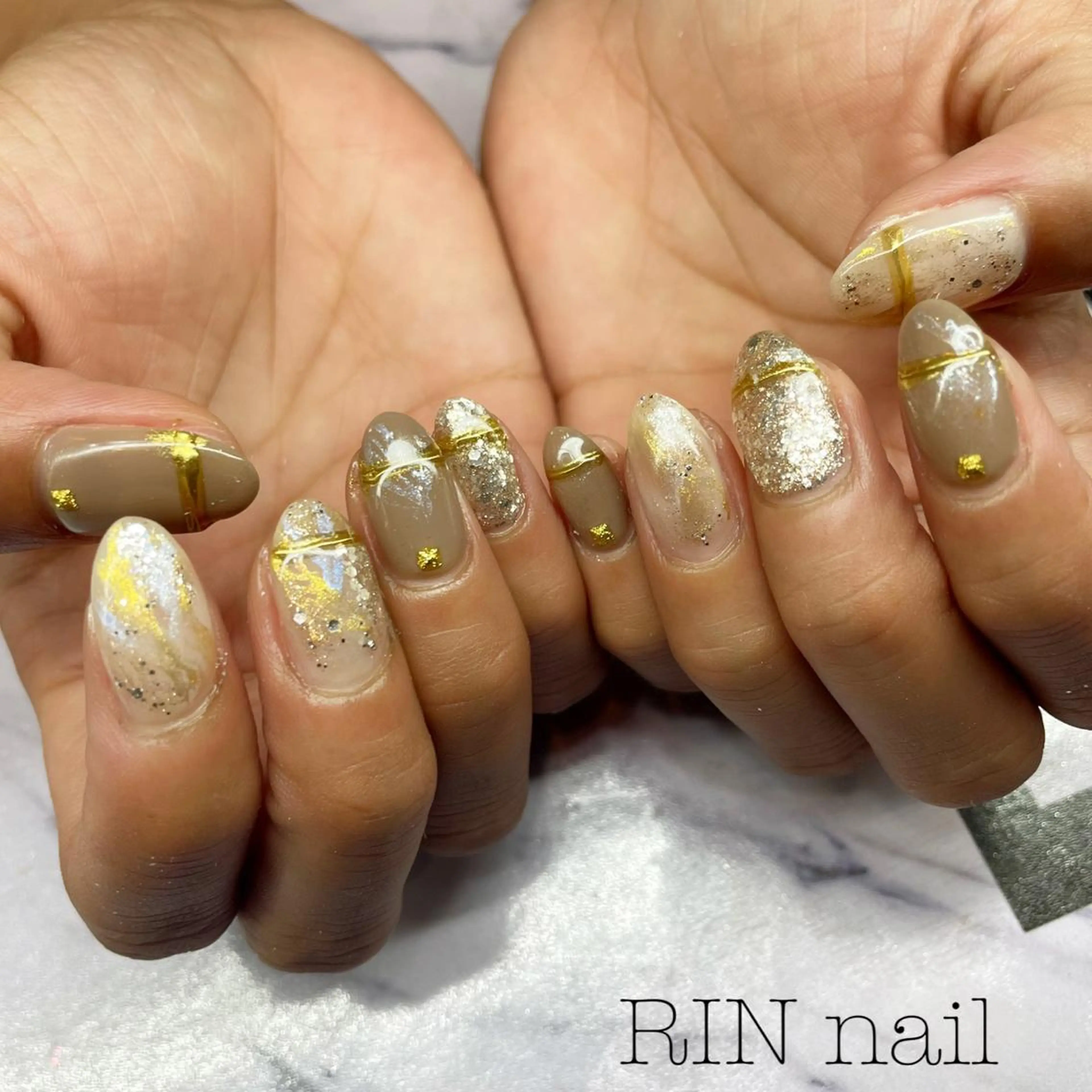 ネイル ハンドネイル ハンドケア RIN HOMEnailのネイルデザイン