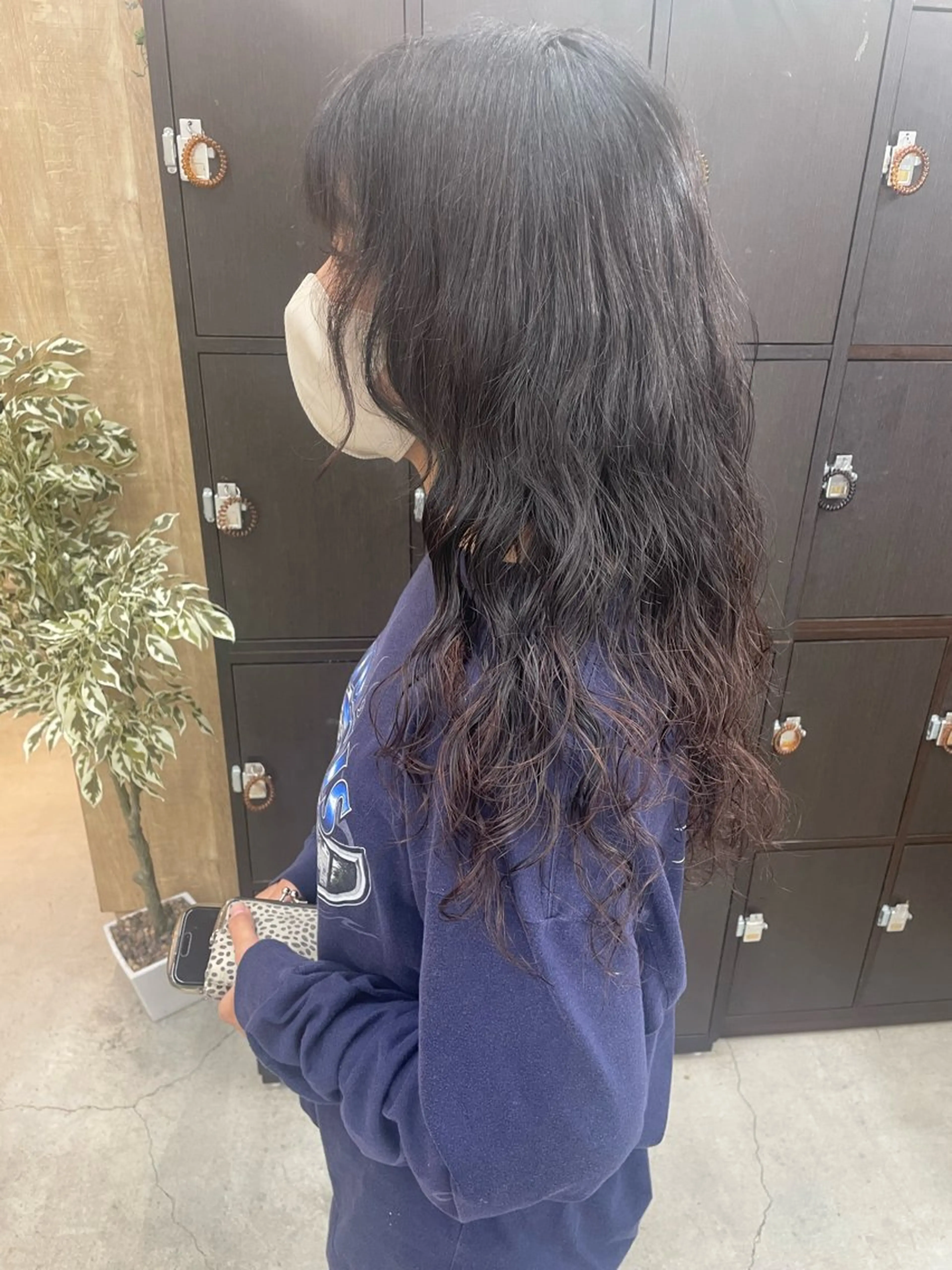 ロング カット パーマ テラダ ユウシンのヘアスタイル