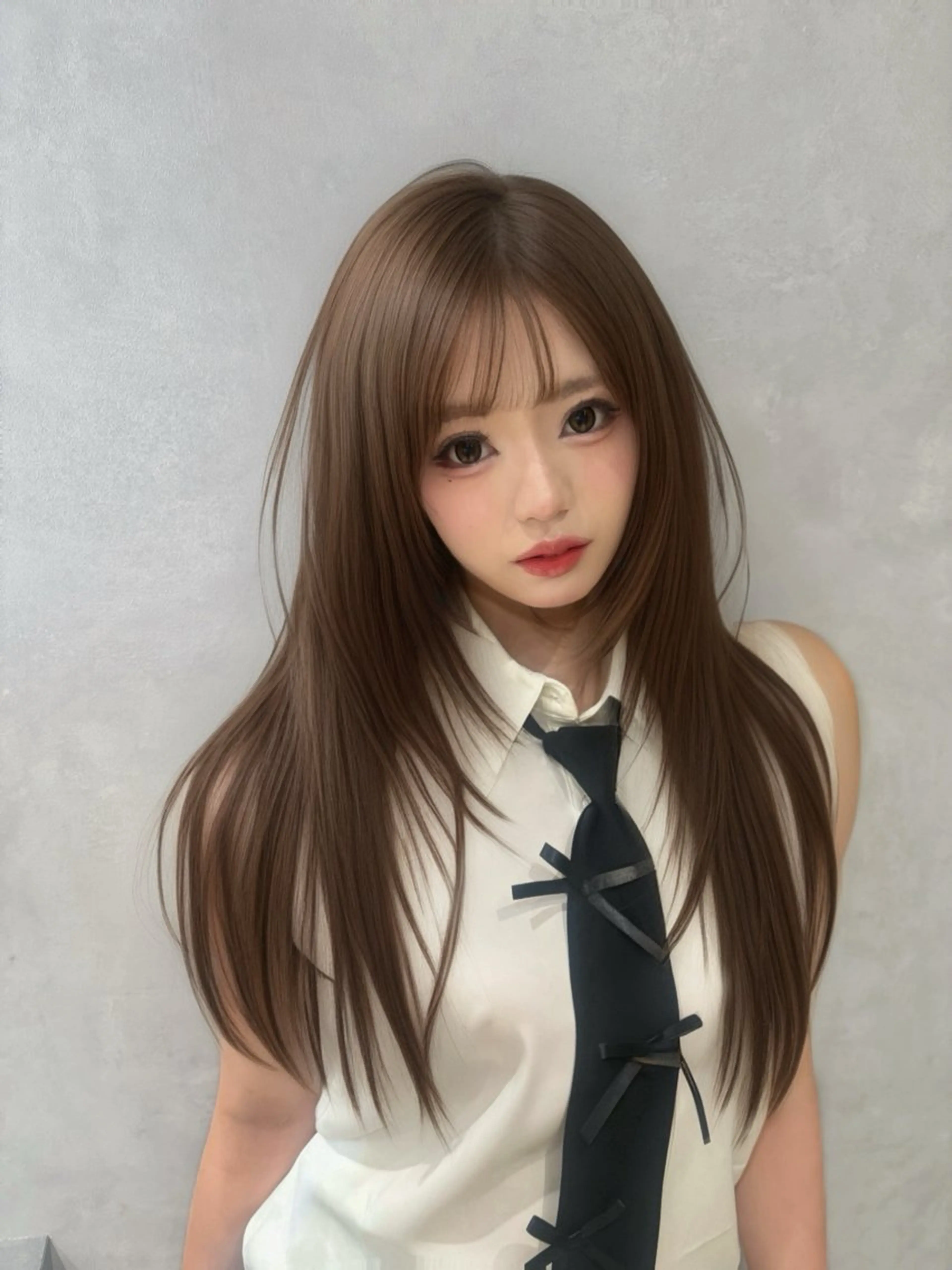 ロング ヘアカラー 🎀 透明感カラー / 錦糸町のヘアスタイル