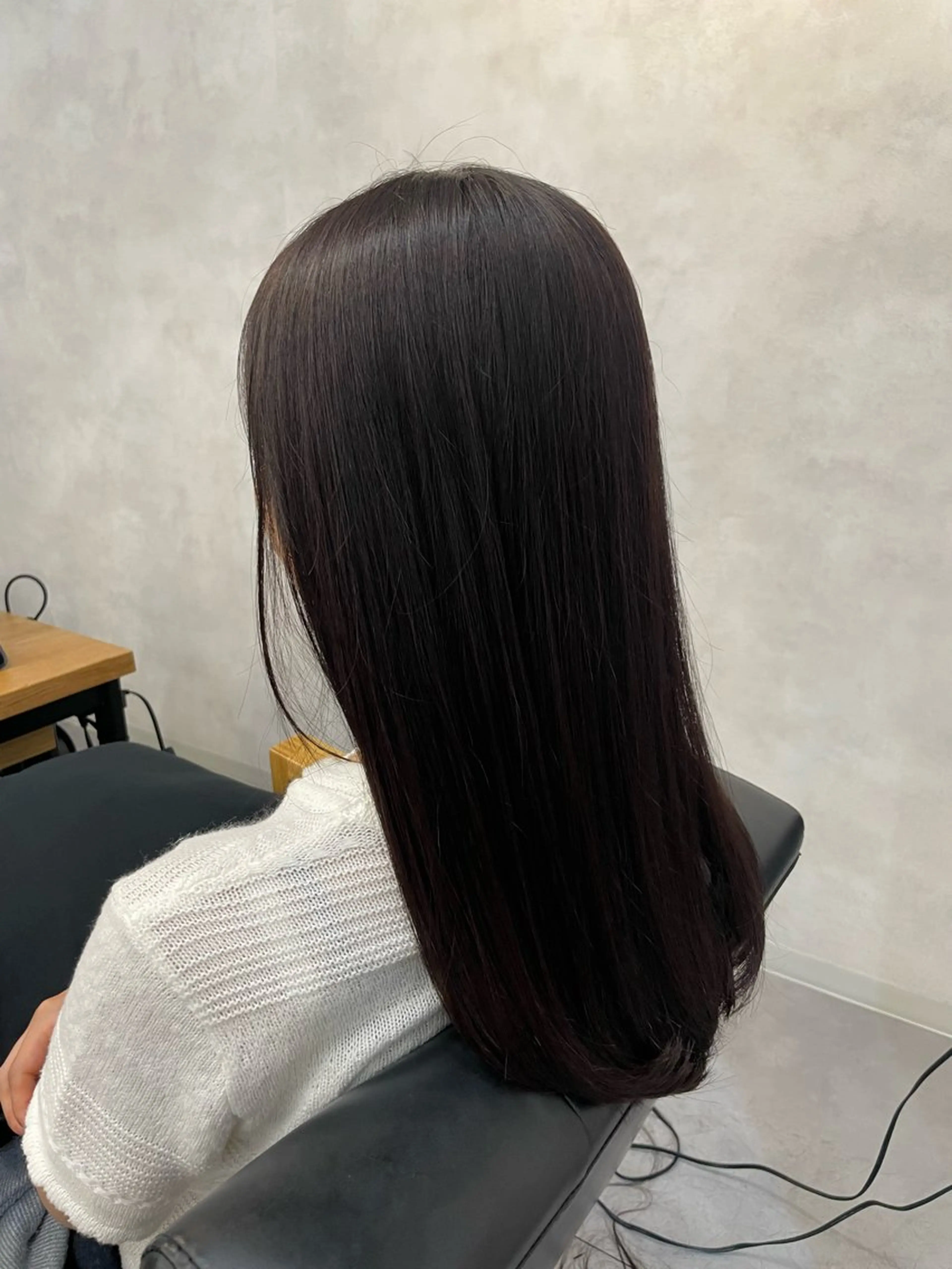 ロング カラー カット ヘアカラー トリートメント 今村 南穂のヘアスタイル