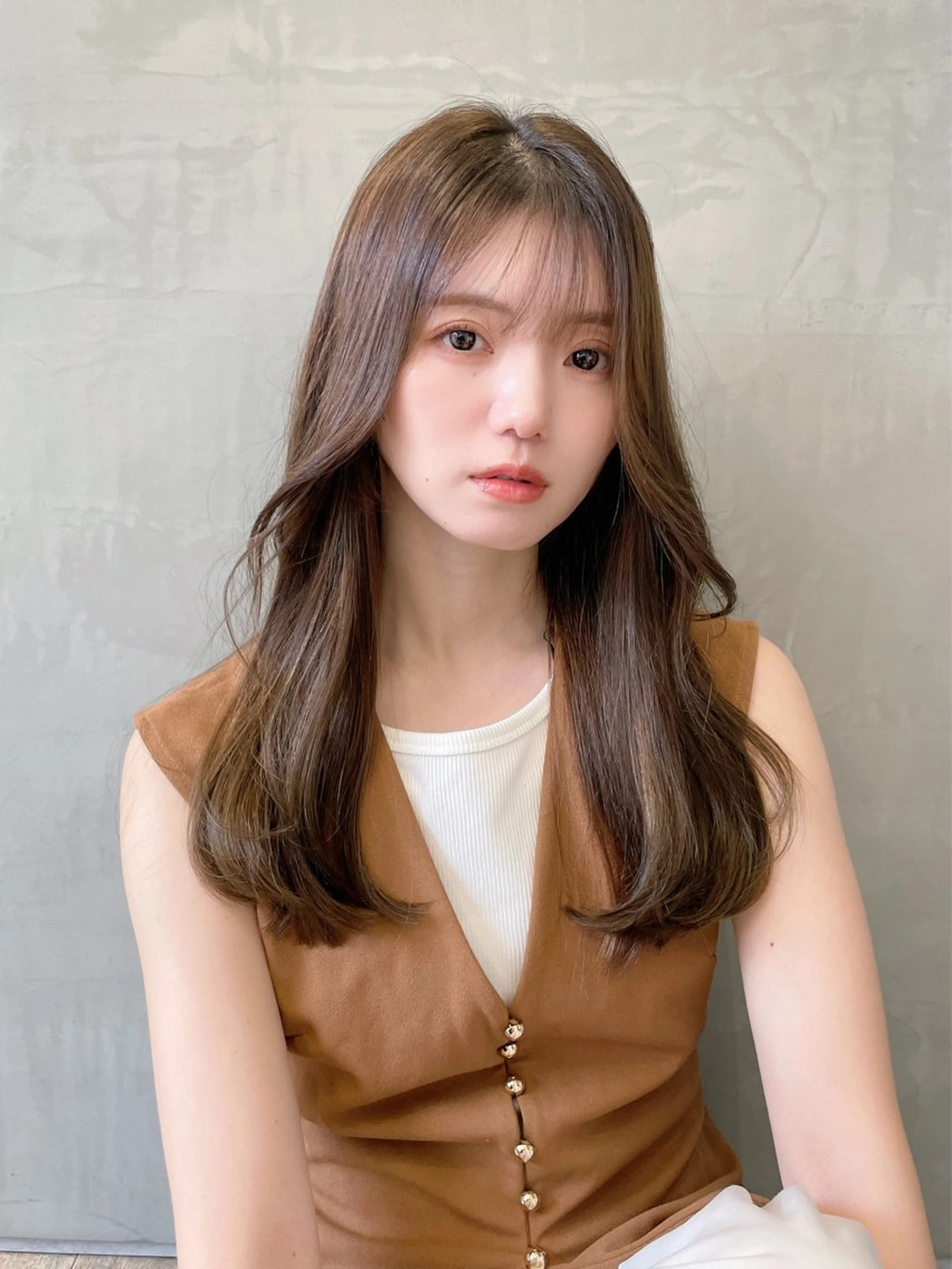 セミロング 艶髪/髪質改善 ナカムラのヘアスタイル