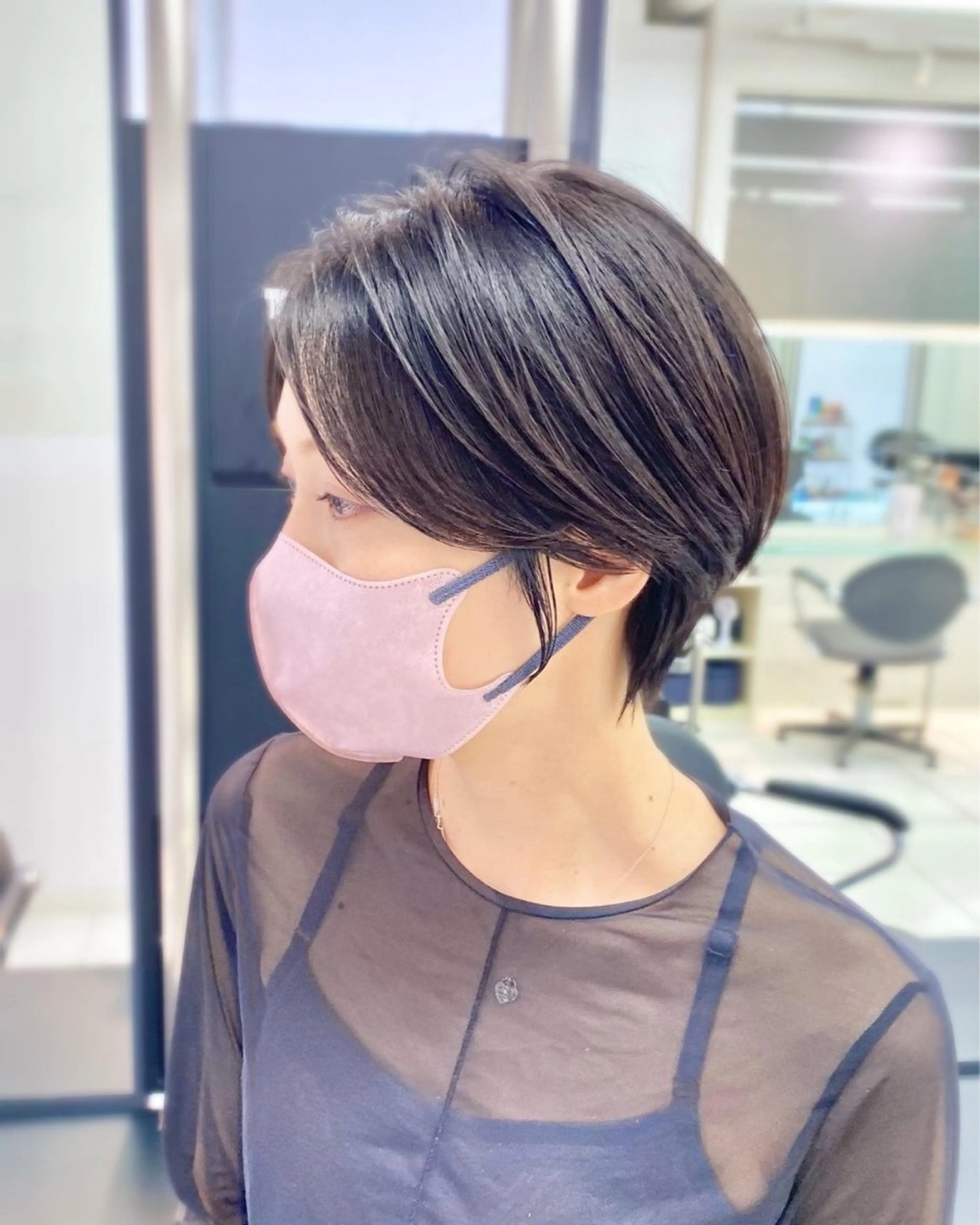 ショート 加藤 真介のヘアスタイル