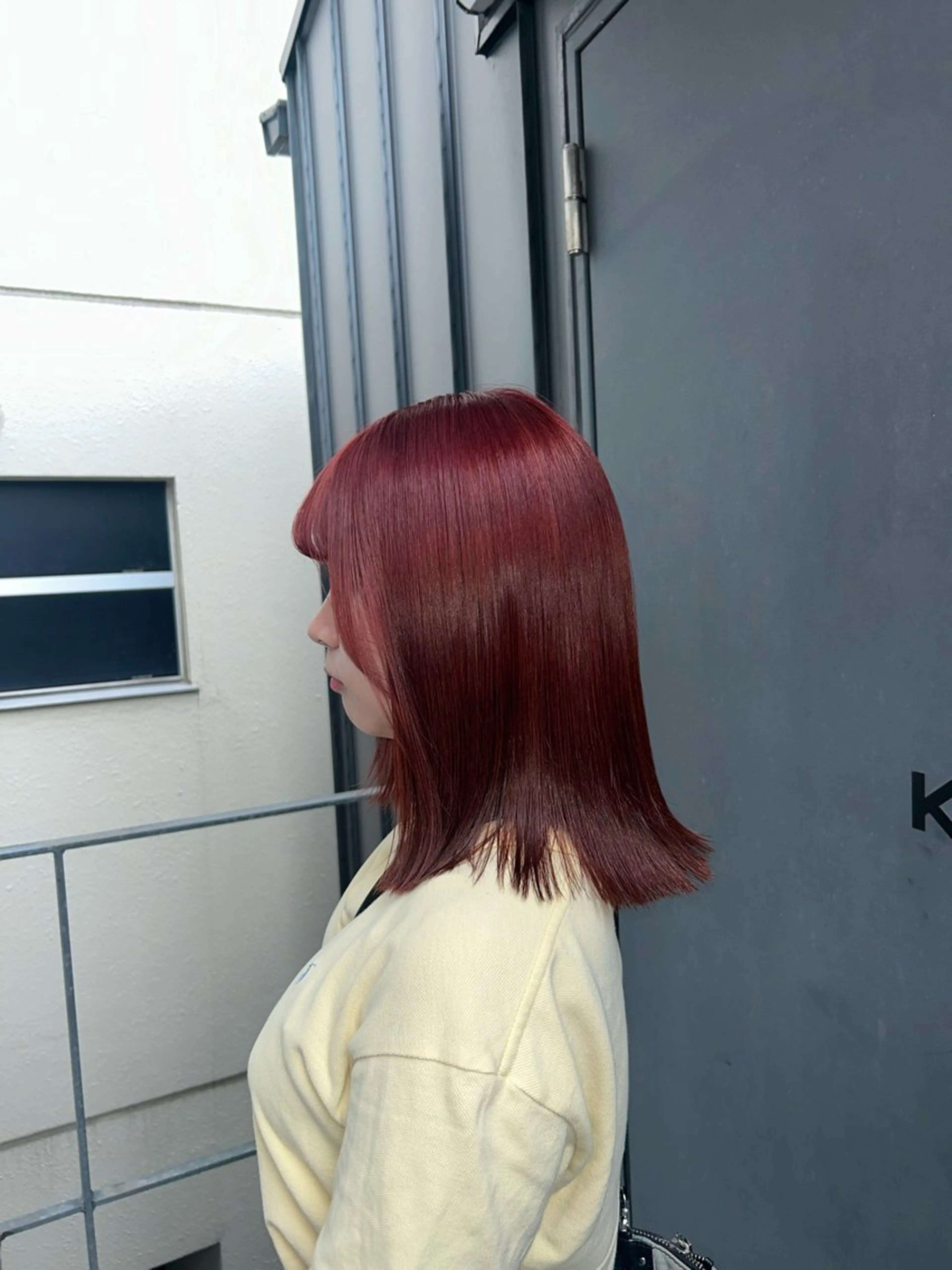 カラー ヘアカラー トリートメント 原宿//-KOKO- MOENOのヘアスタイル
