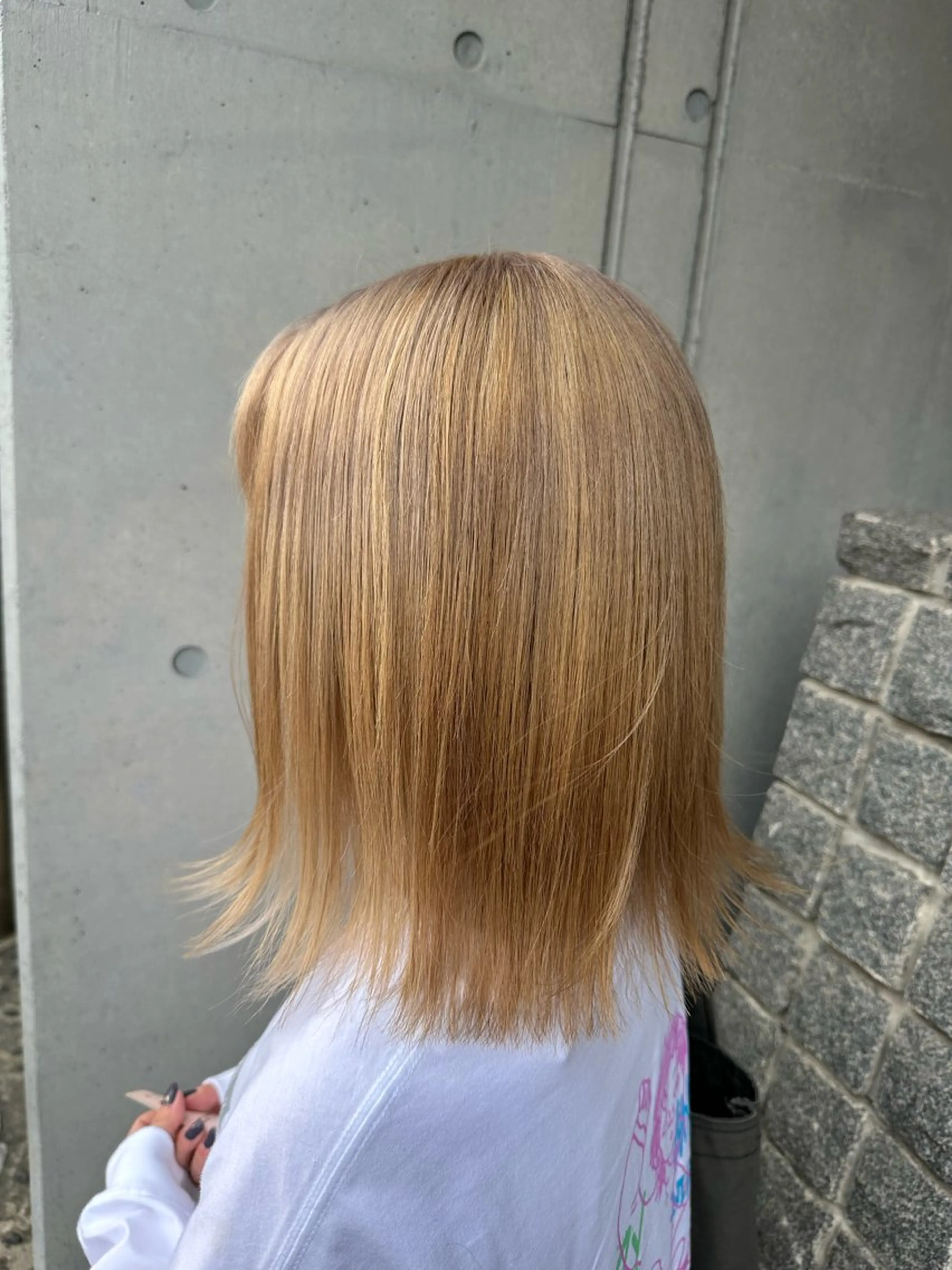 ミディアム カラー カット ヘアカラー Glanzhair 🫧‪菊池柊真🫧のヘアスタイル