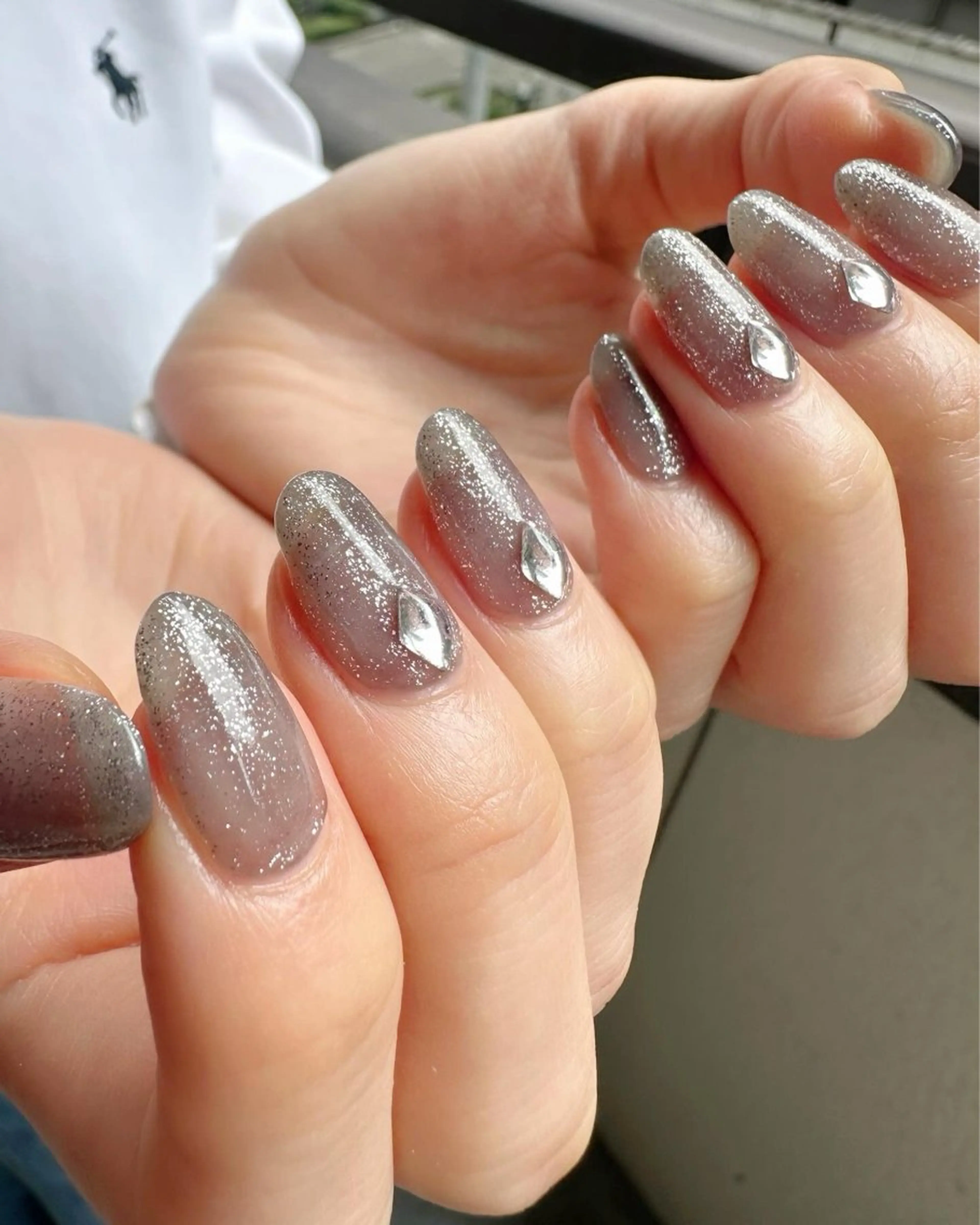 ネイル フラッシュネイル 氷ネイル・うるうるネイル 韓国ネイル ラメ(グリッター) マグネットネイル 🪞KAPE NAIL 🪞のネイルデザイン