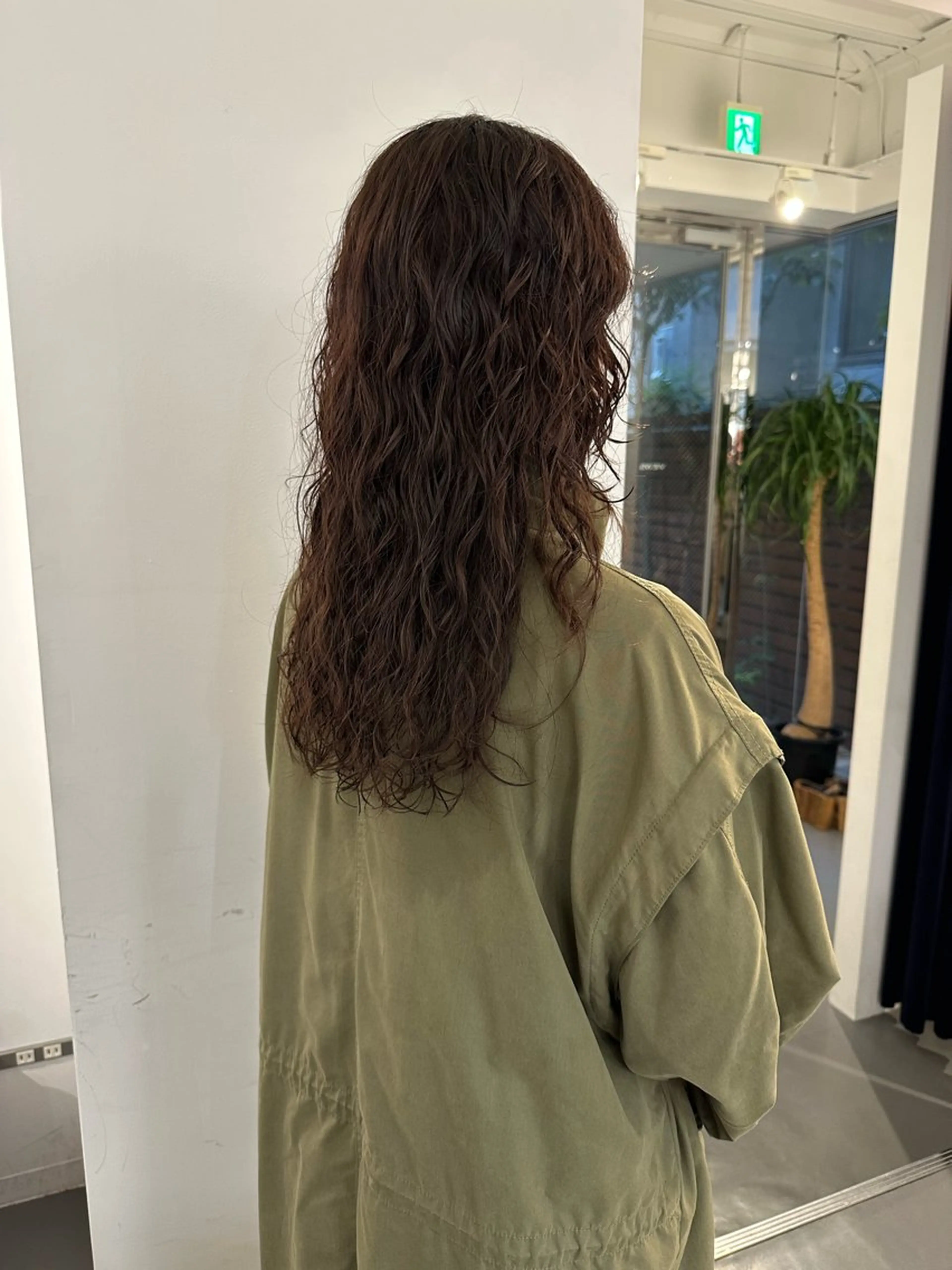 ミディアム パーマ カット パーマ お悩み解決パーマ hana🩰のヘアスタイル