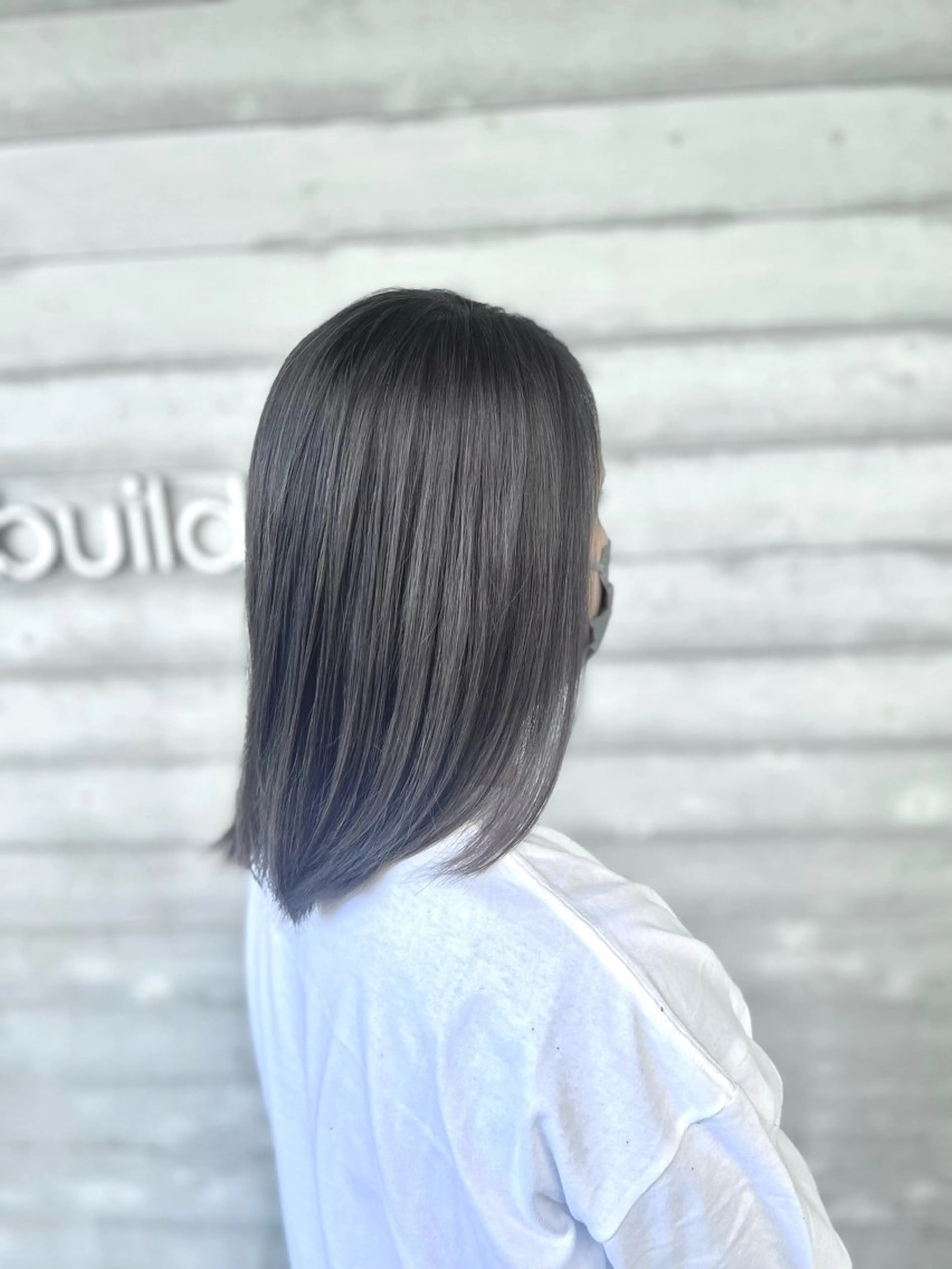 ミディアム カラー アッシュ カット ヘアカラー Soul eater KANATAのヘアスタイル
