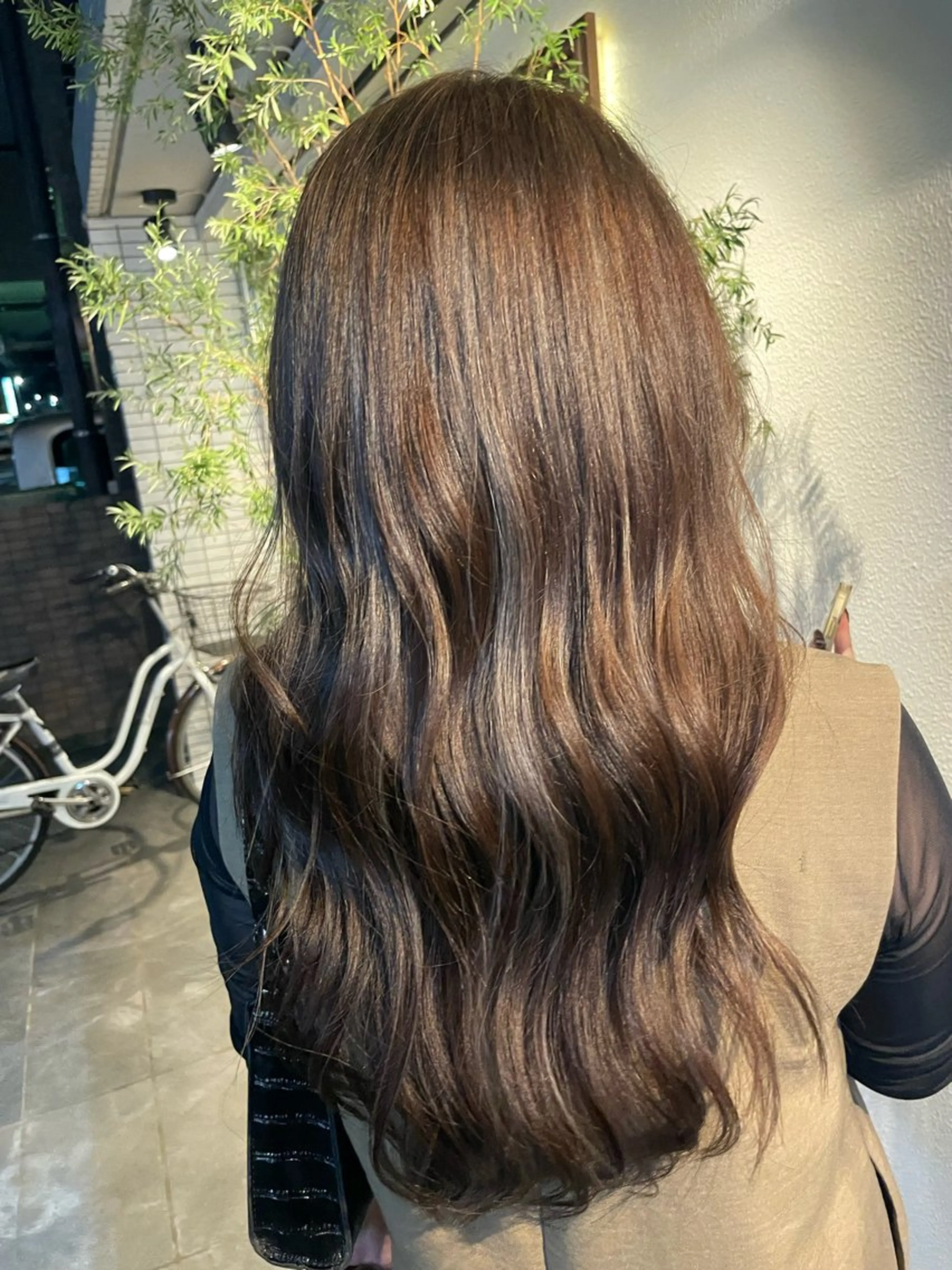 ロング ハイライト ami🍊hair salon soilのヘアスタイル