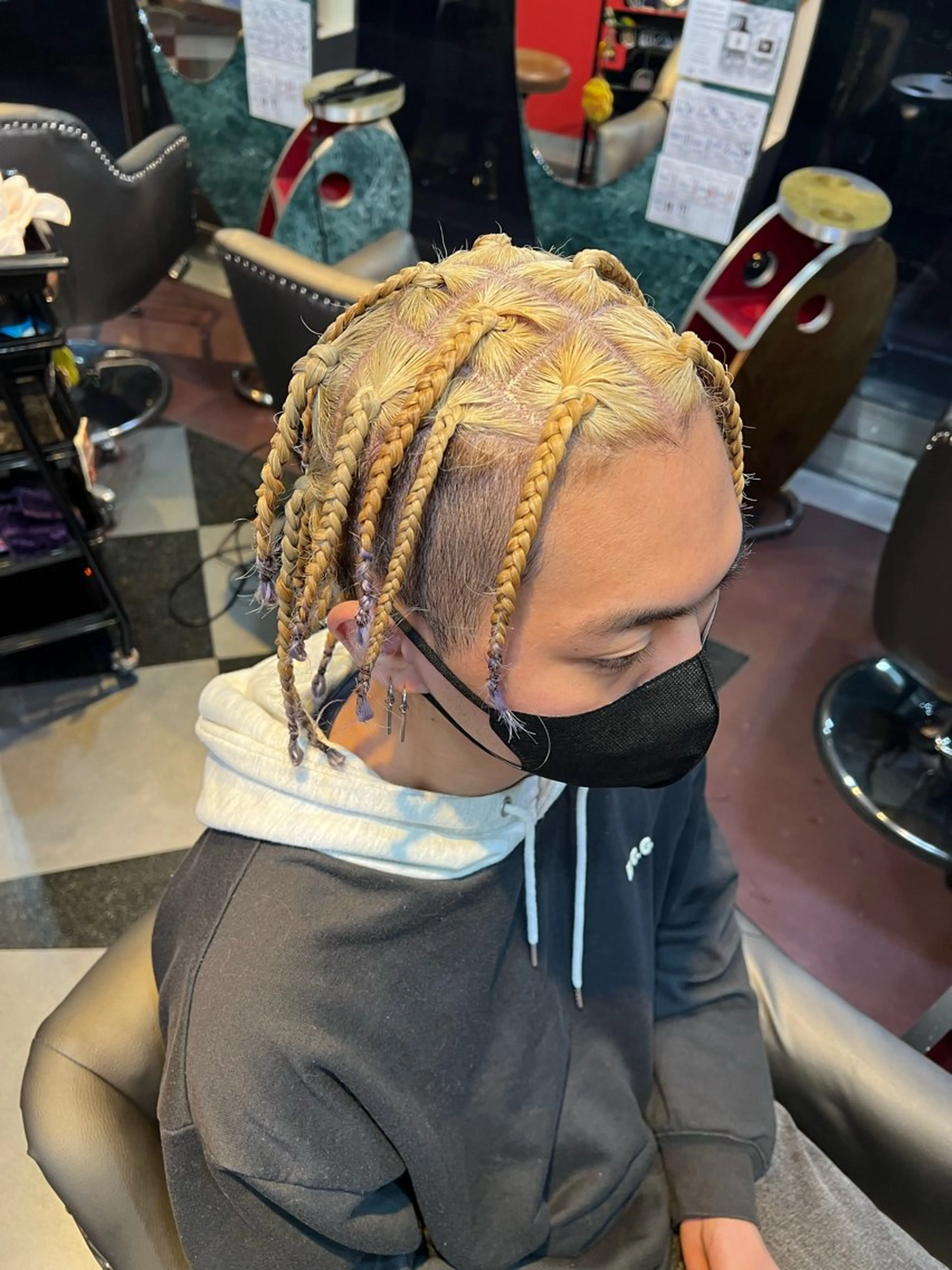 ミディアム ヘアセット ⚡GLITZ⚡️平林 侑馬　特殊/カットのヘアスタイル