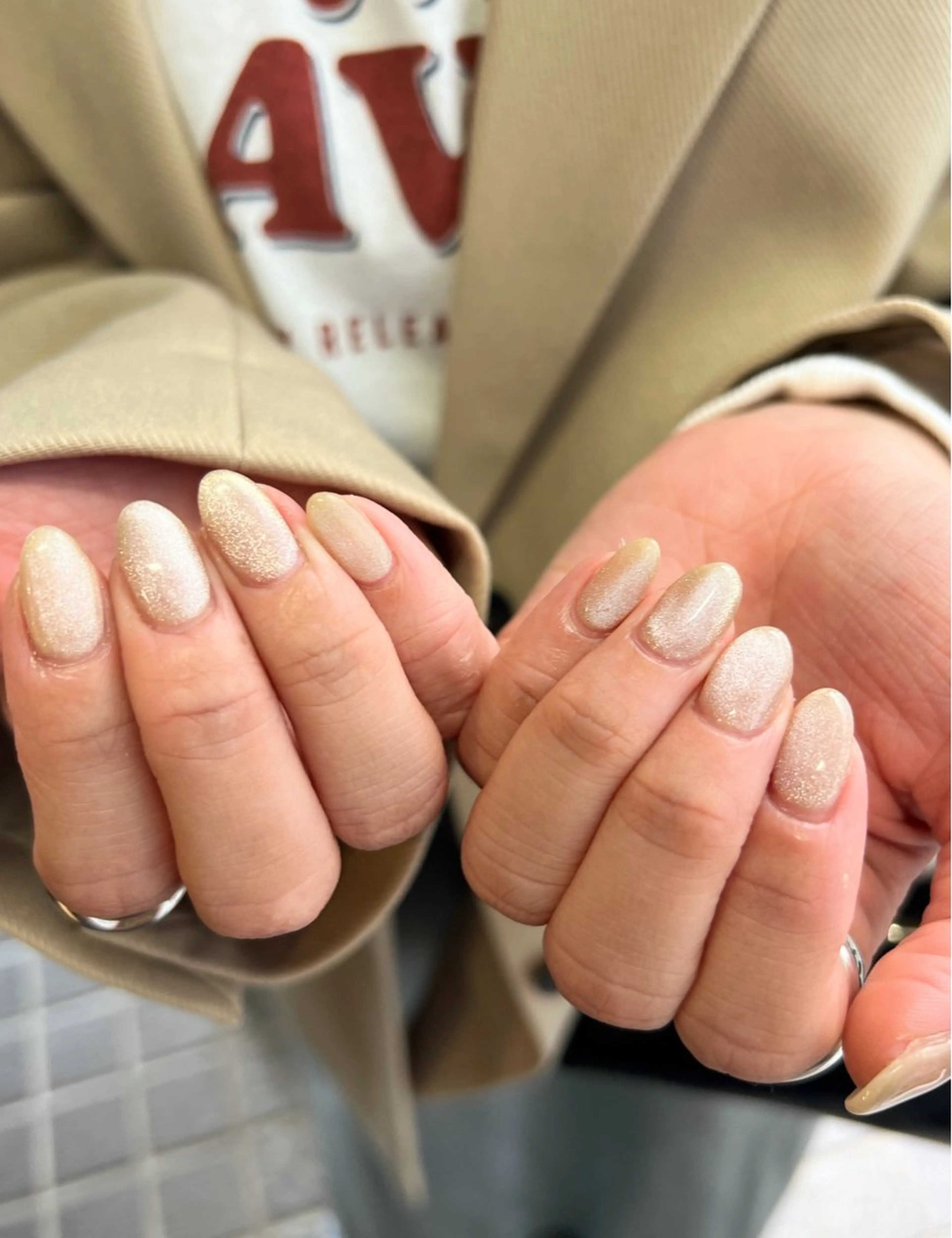 ネイル マグネットネイル ハンドネイル ヘアメイクネイリスト 💄💅hidemiのネイルデザイン