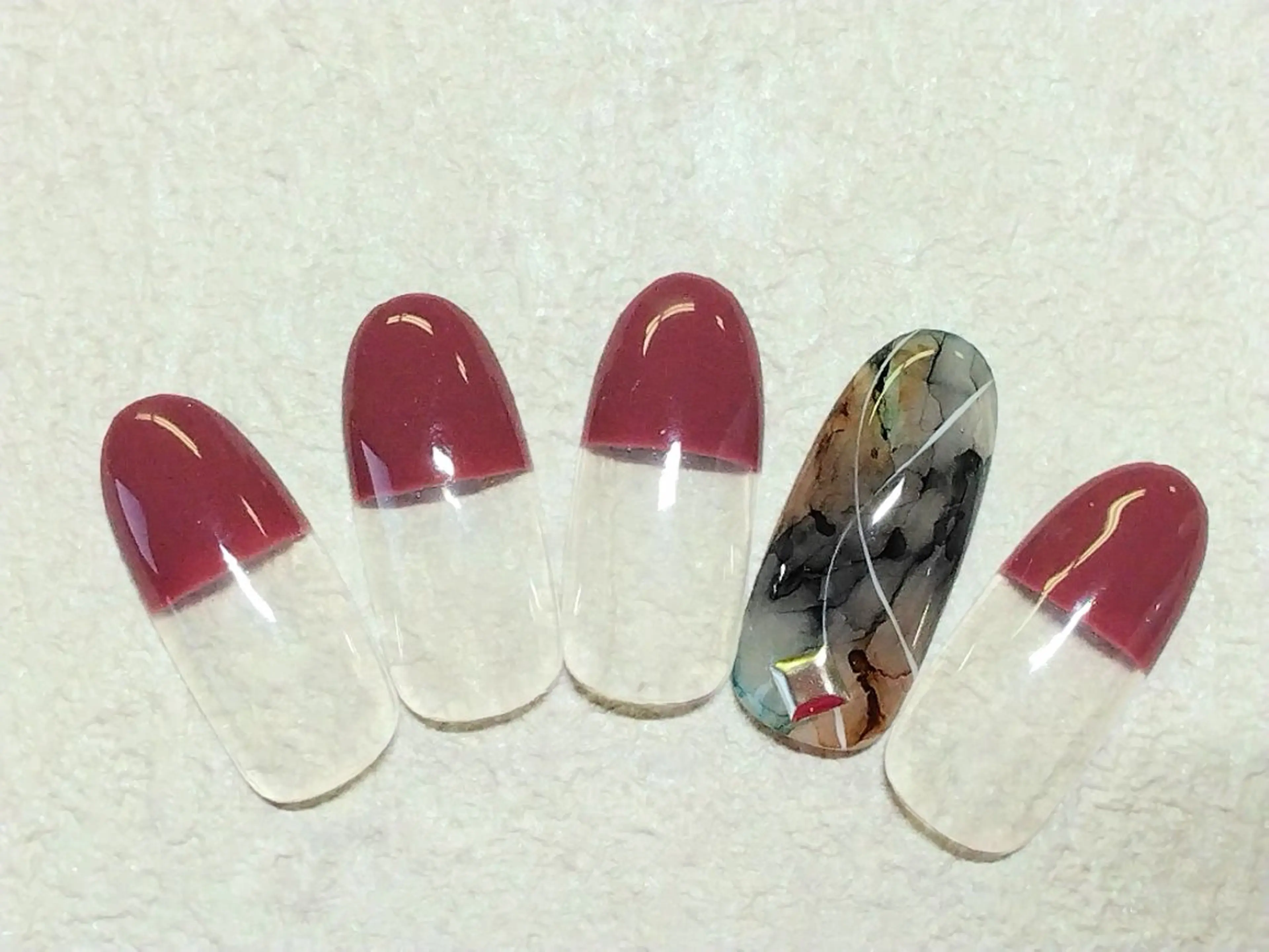 ネイル アートネイル ハンドネイル リラクゼーション＆ネイル仙殊~センジュ~所属・senju 　のネイルデザイン