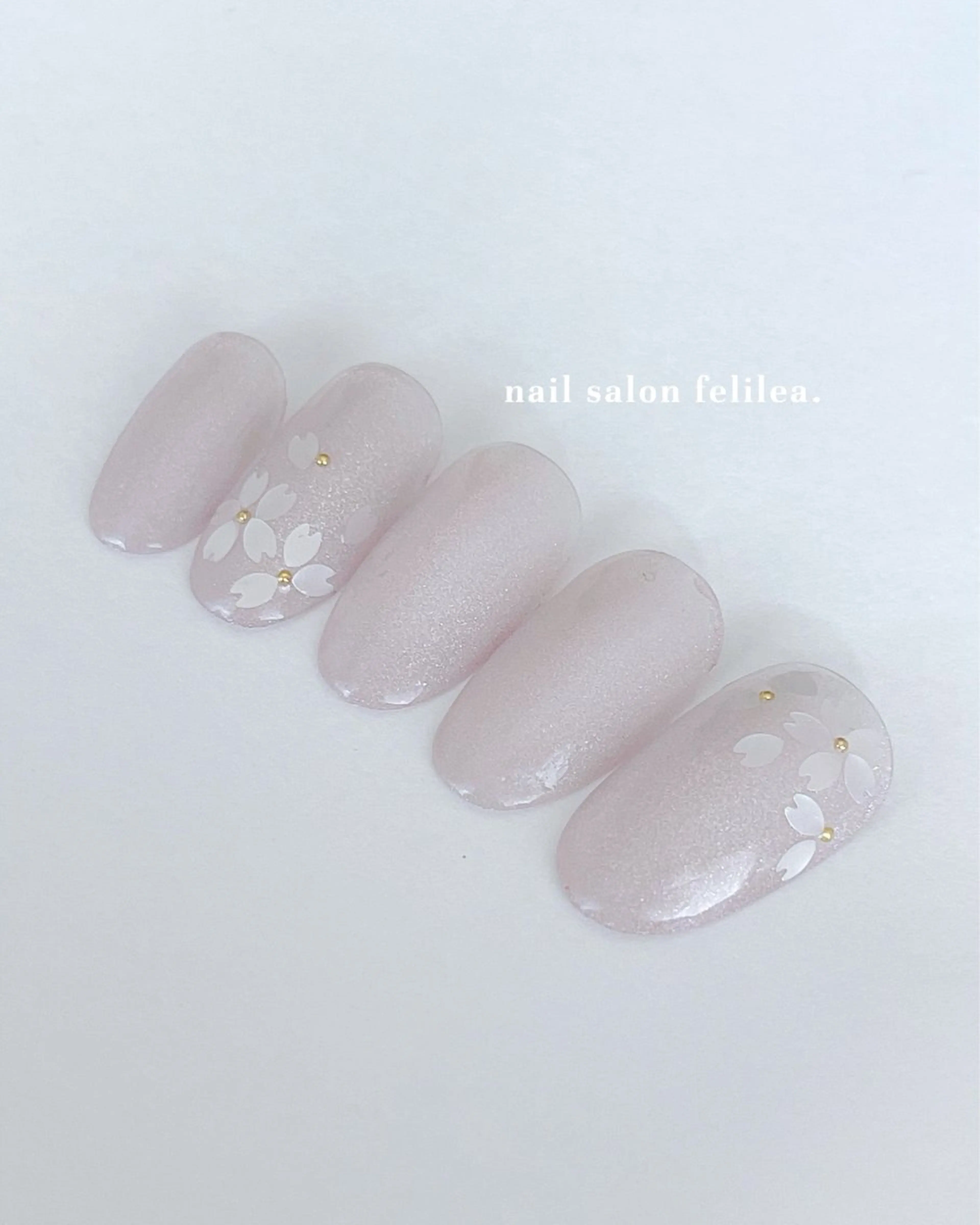ネイル 桜ネイル n. chizuruのネイルデザイン