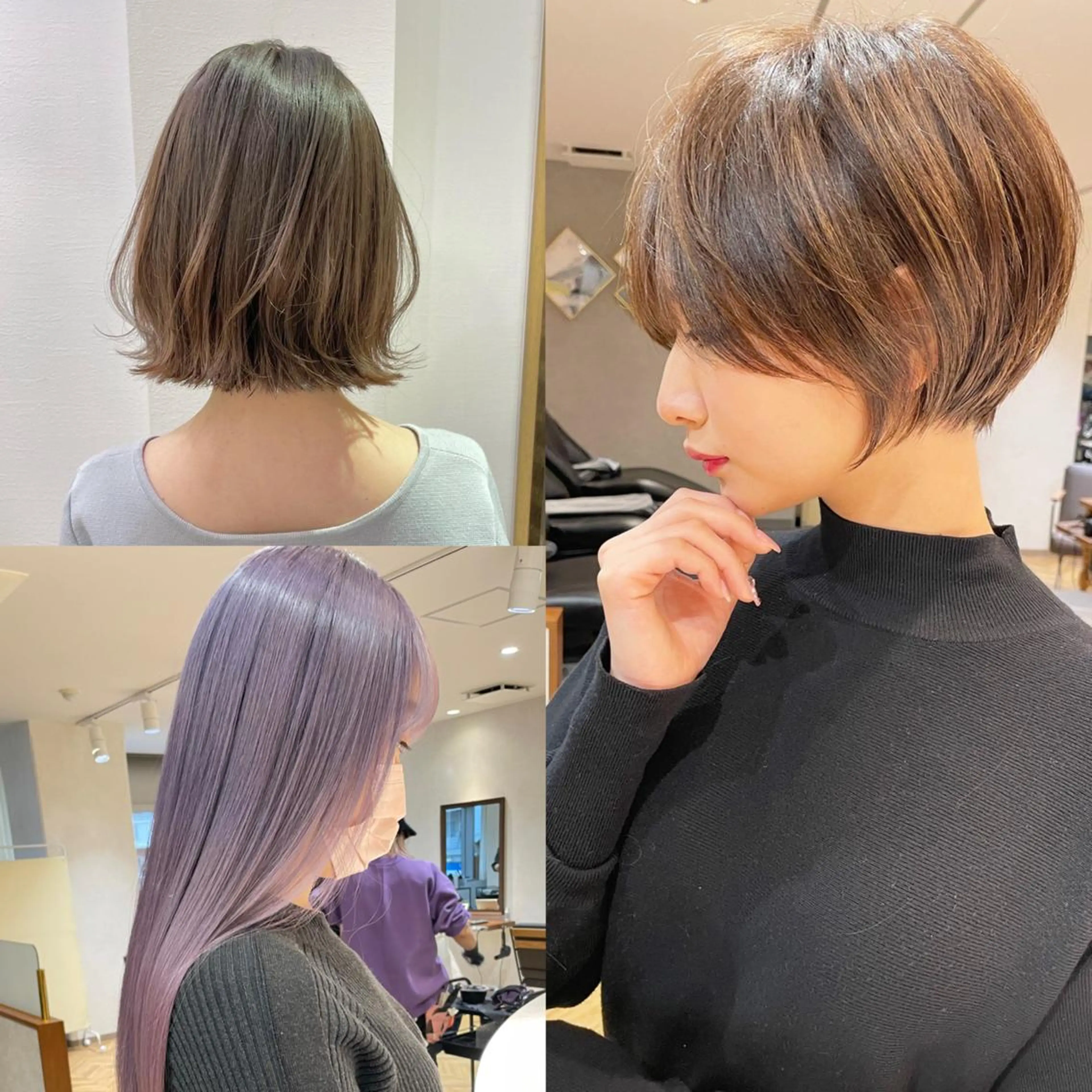 ショート 💛うる艶ハイトーン LEON💛のヘアスタイル