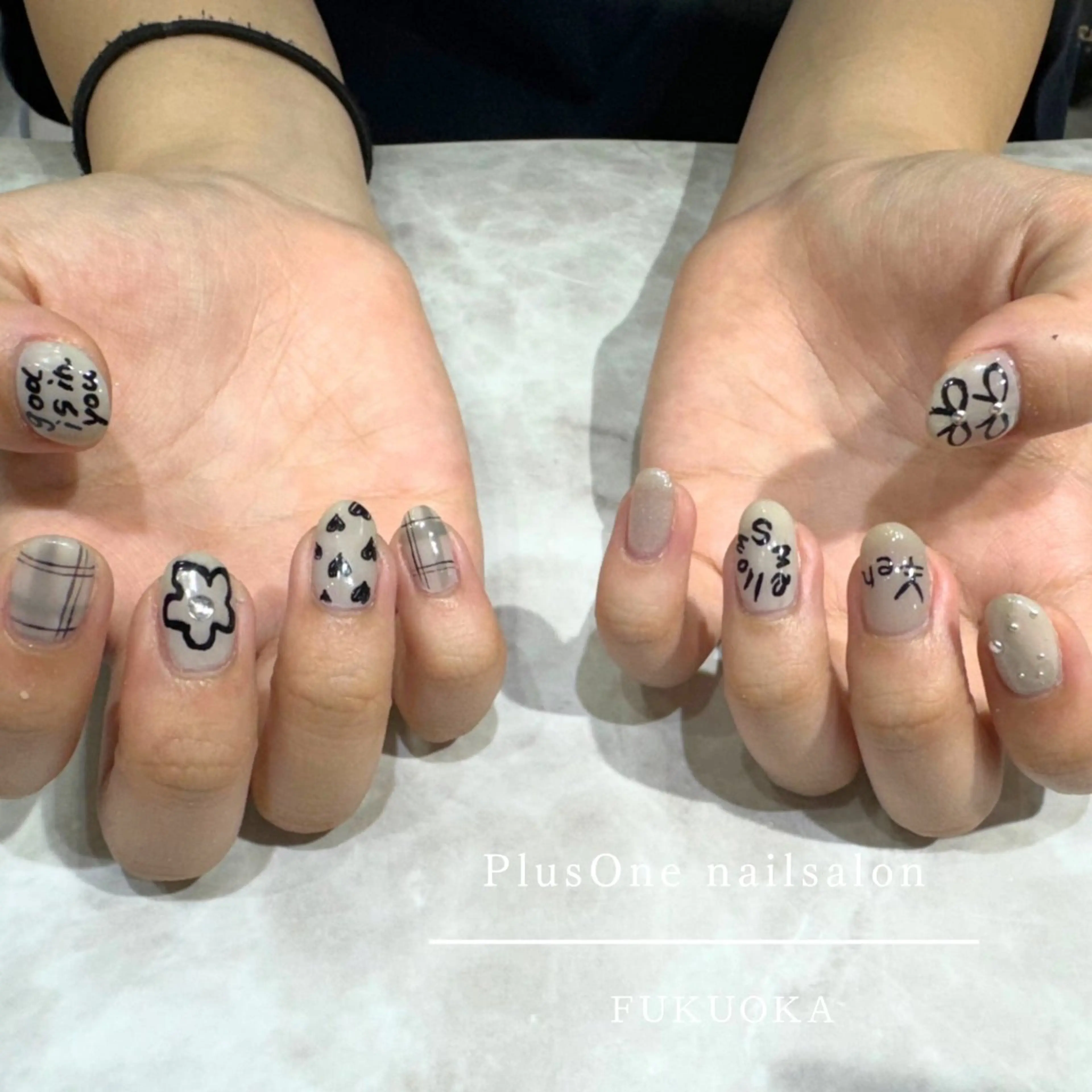 ネイル 長さ出し ワンカラーネイル 粕屋耳ツボジュエリー 💎（ネイル休）のその他イメージ