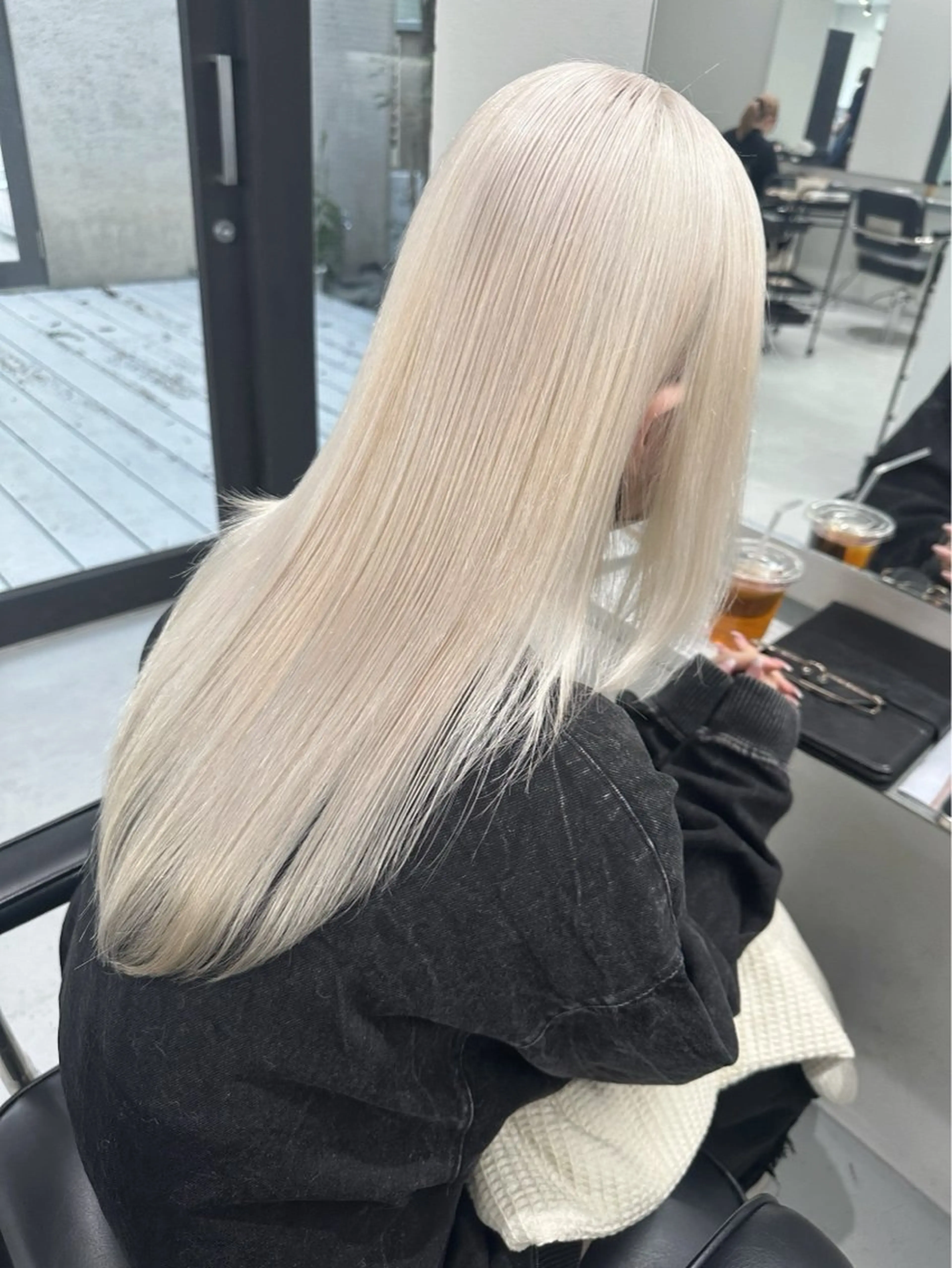 ミディアム カット ヘアカラー トリートメント ベージュカラー🕊️ 新潟駅/谷口大海のヘアスタイル