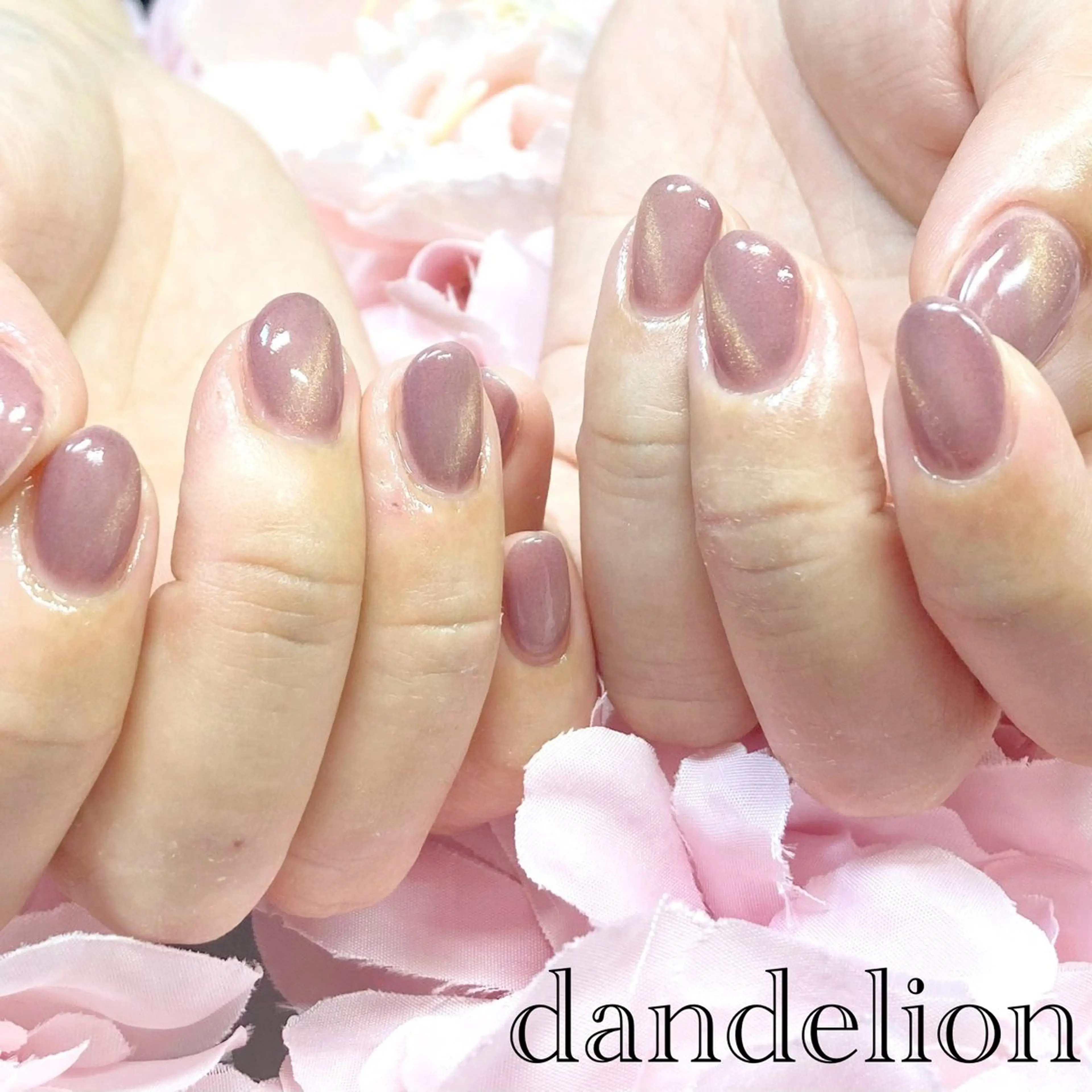 ネイル ハンドネイル ハンドケア dandelion ダンデライオンのネイルデザイン