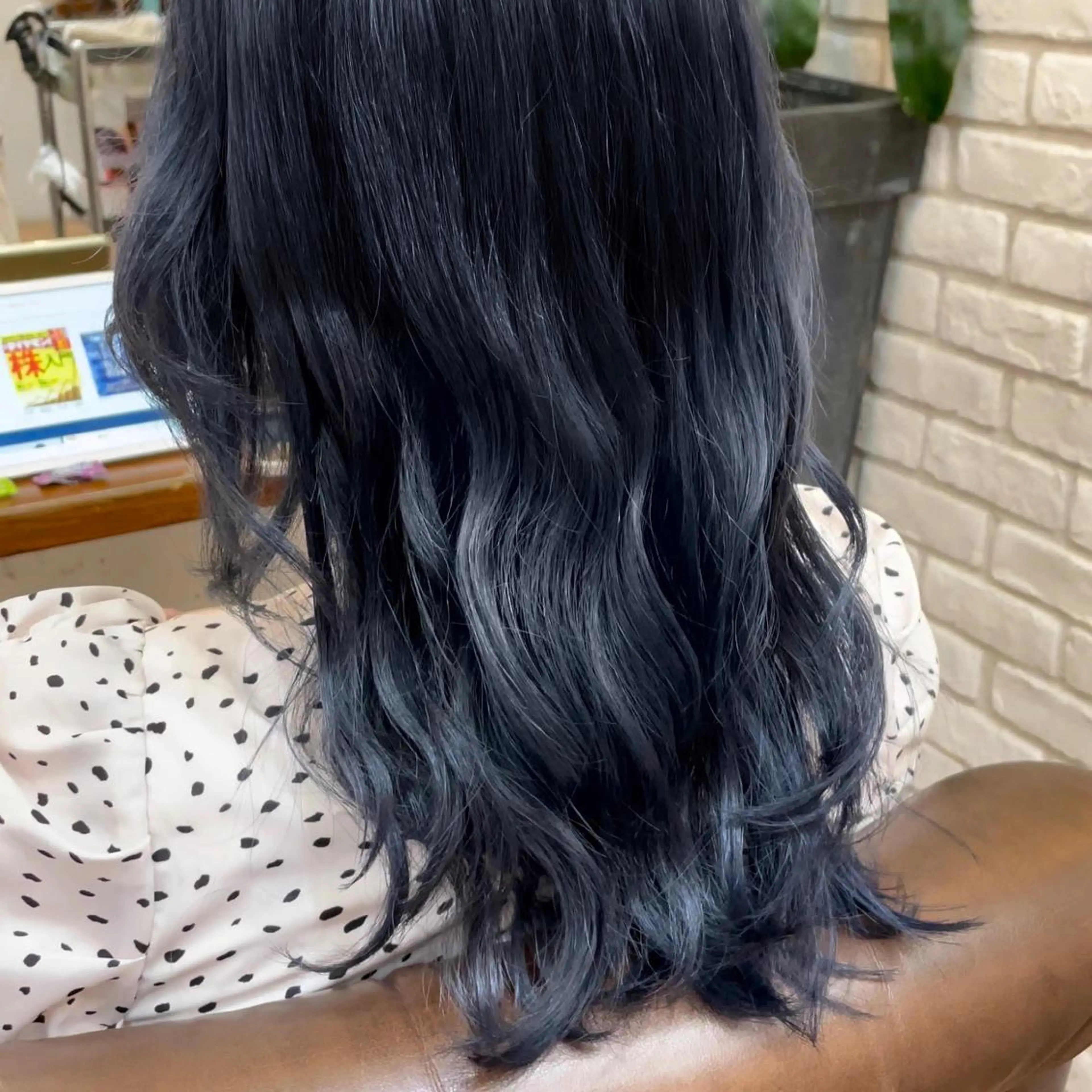 ロング メンズパーマ 本多のヘアスタイル