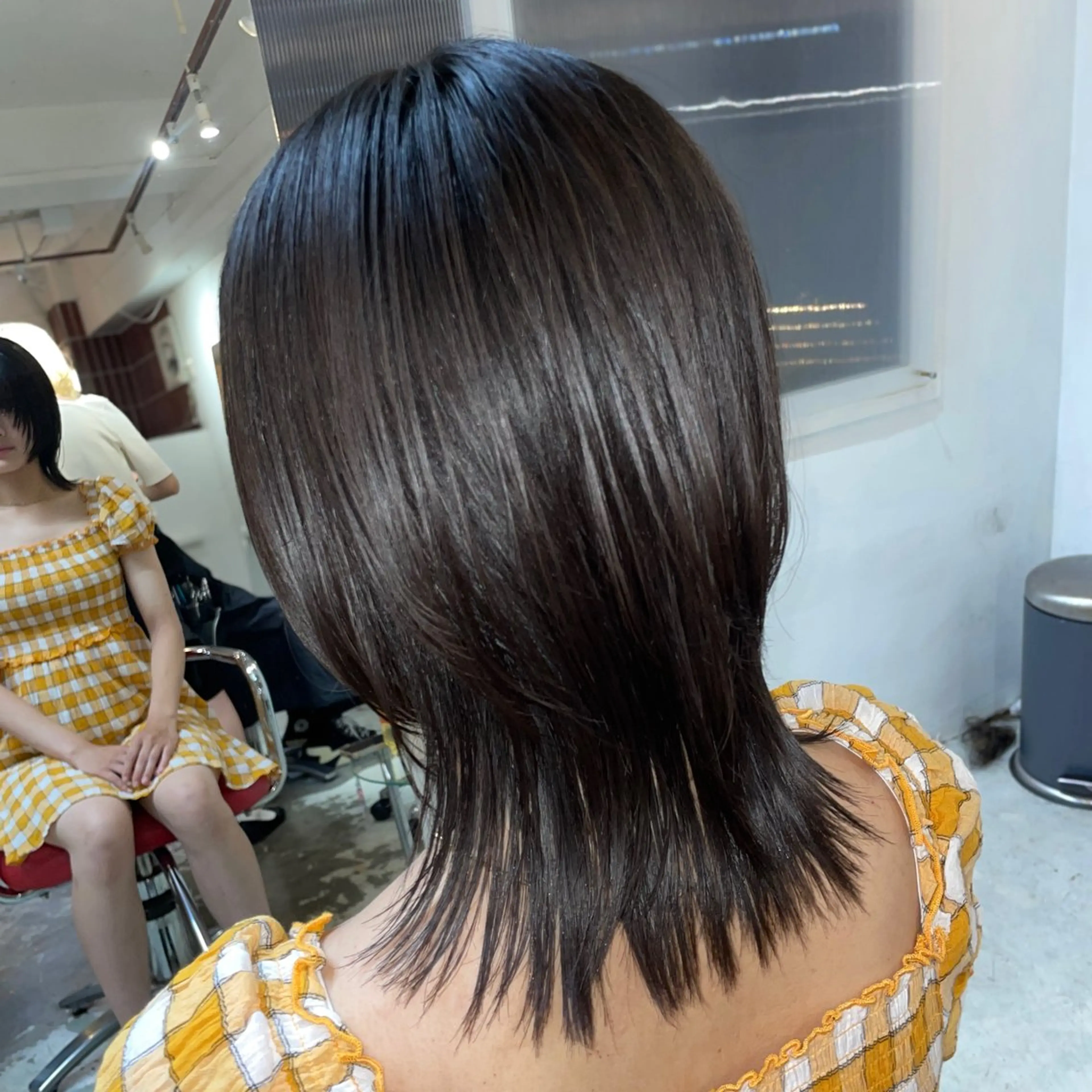 ショート トリートメント スミレ／透明感カラー ／高円寺美容室のヘアスタイル
