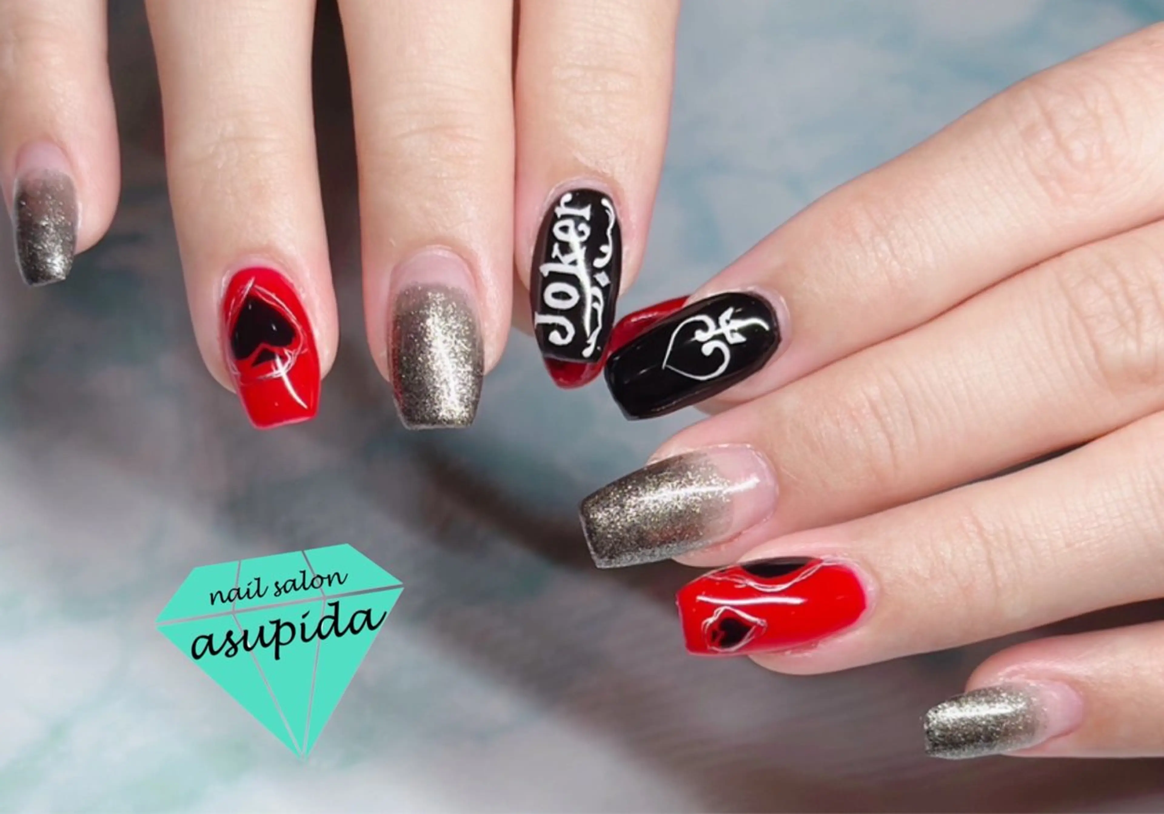 ネイル アートネイル ハンドネイル nailsalon asupida所属・nail salon asupidaのネイルデザイン