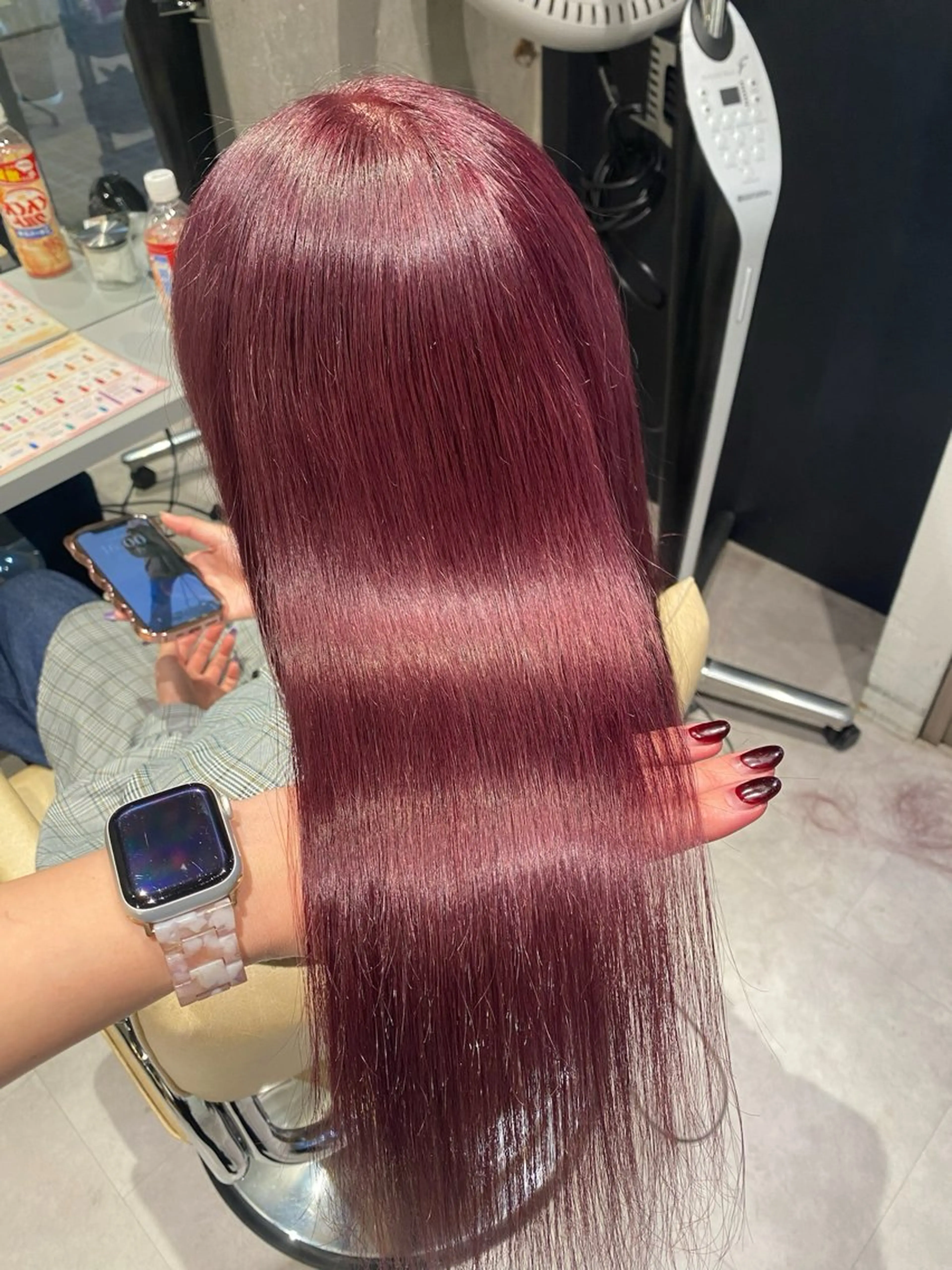 ロング カラー カット ヘアカラー トリートメント 無料カット募集中🌷 ちひり𓂃𓈒♡‪のヘアスタイル