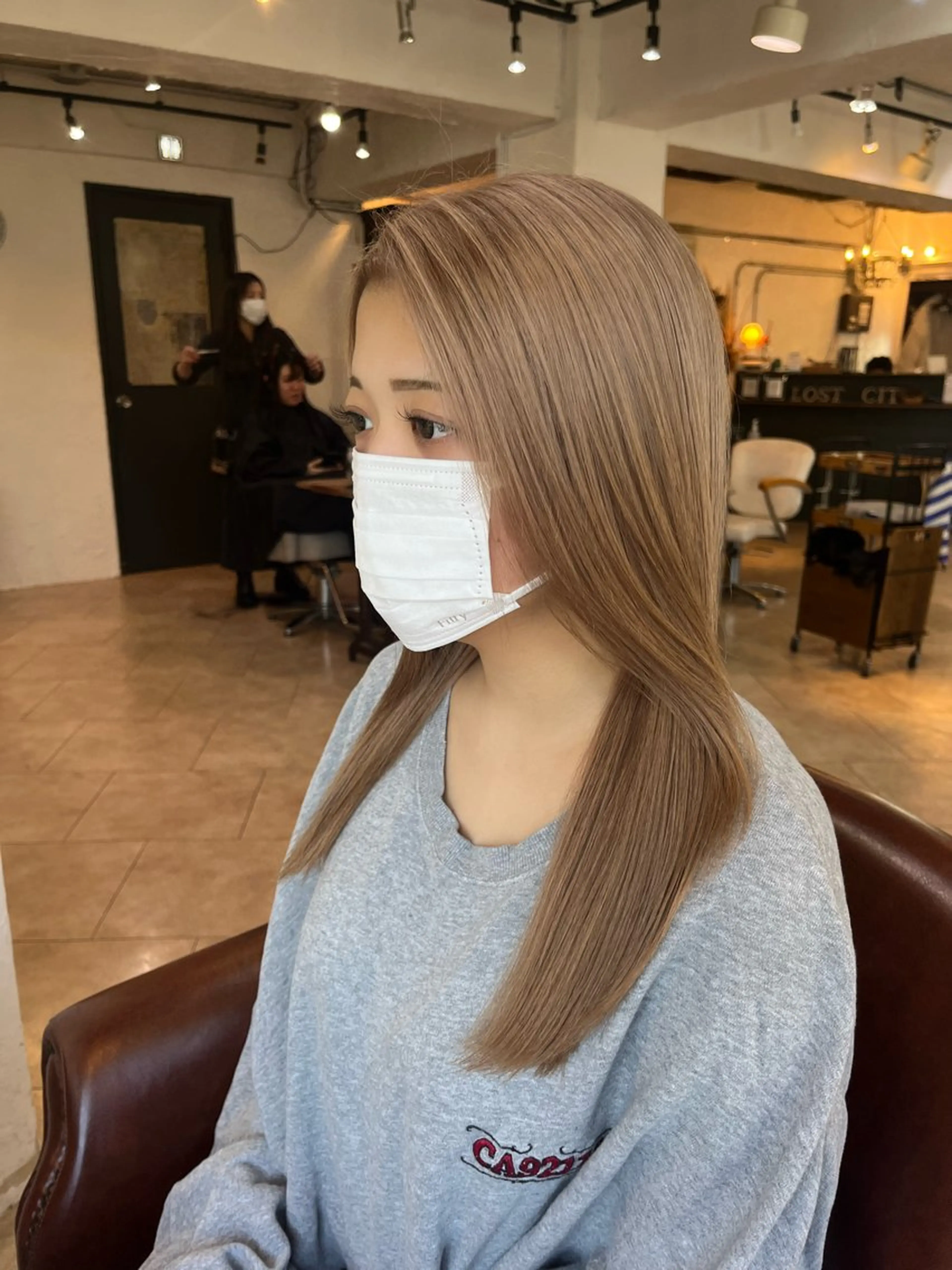 ロング カラー 💛ハイトーン💛 りむのヘアスタイル